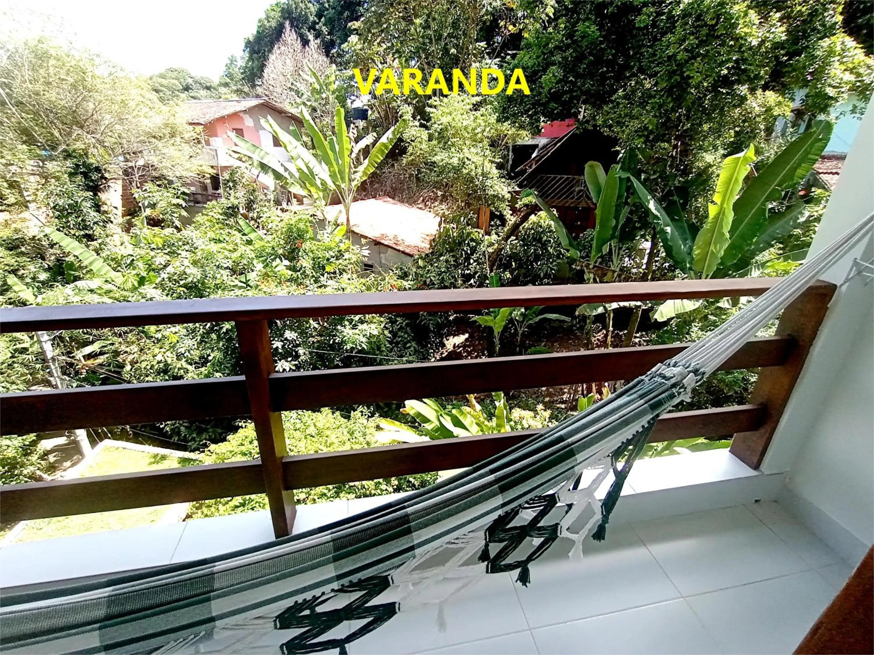 Balcony/Terrace in Pousada Lagoa Flat