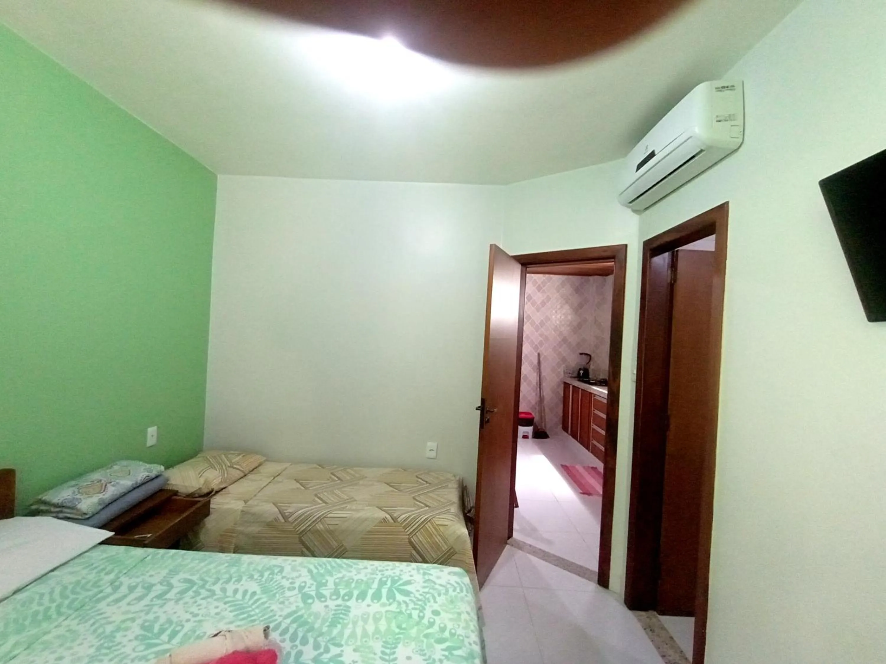 Bed in Pousada Lagoa Flat