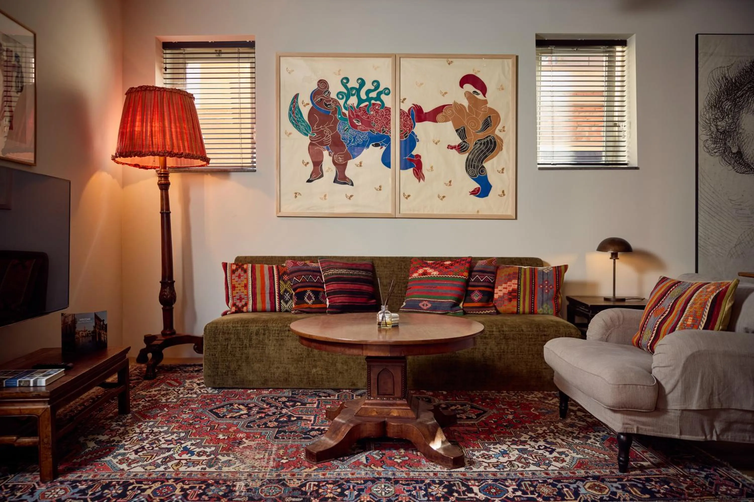 Living room in Hotel Miss Blanche