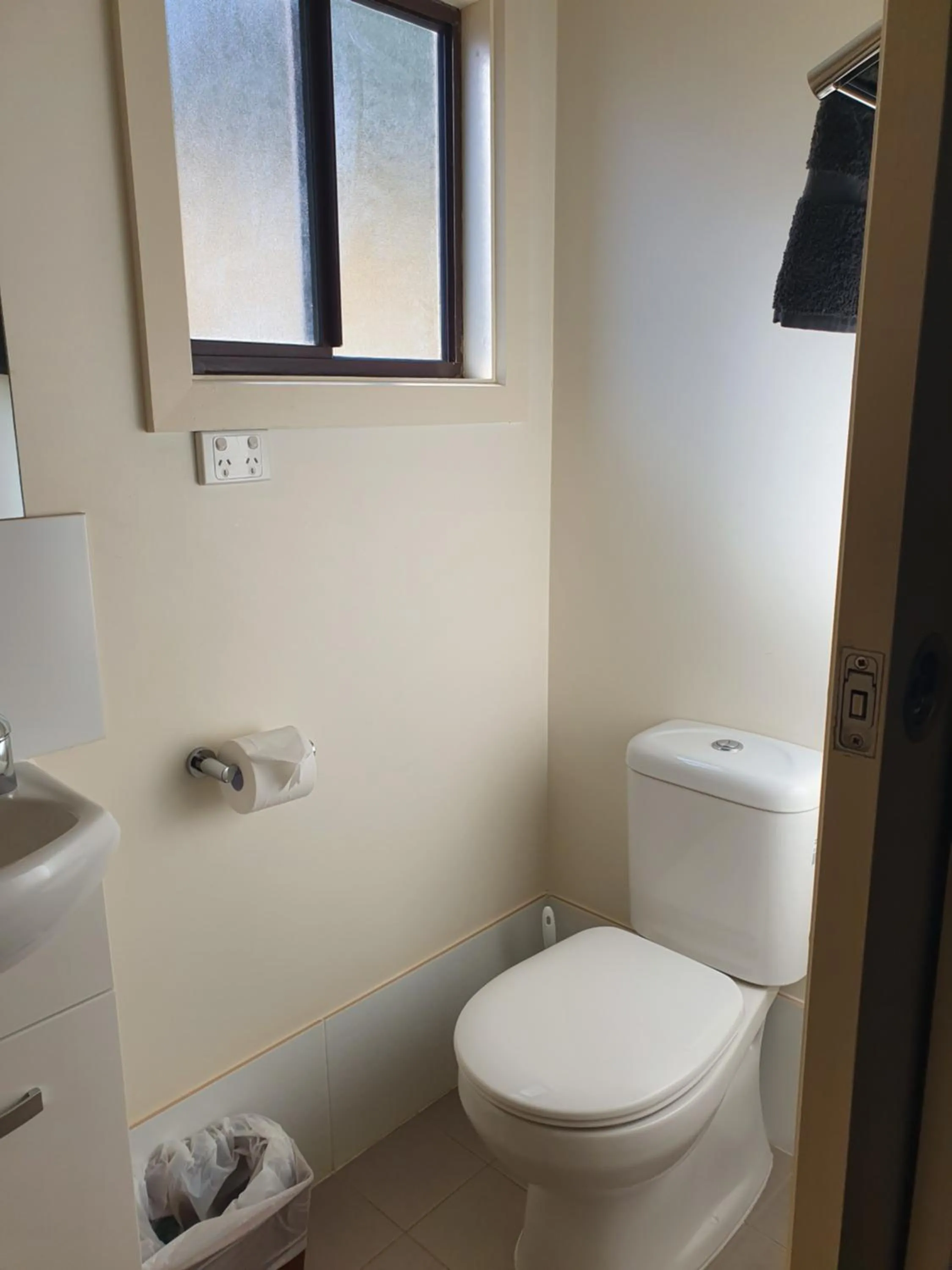Toilet in Paringa Caravan Park