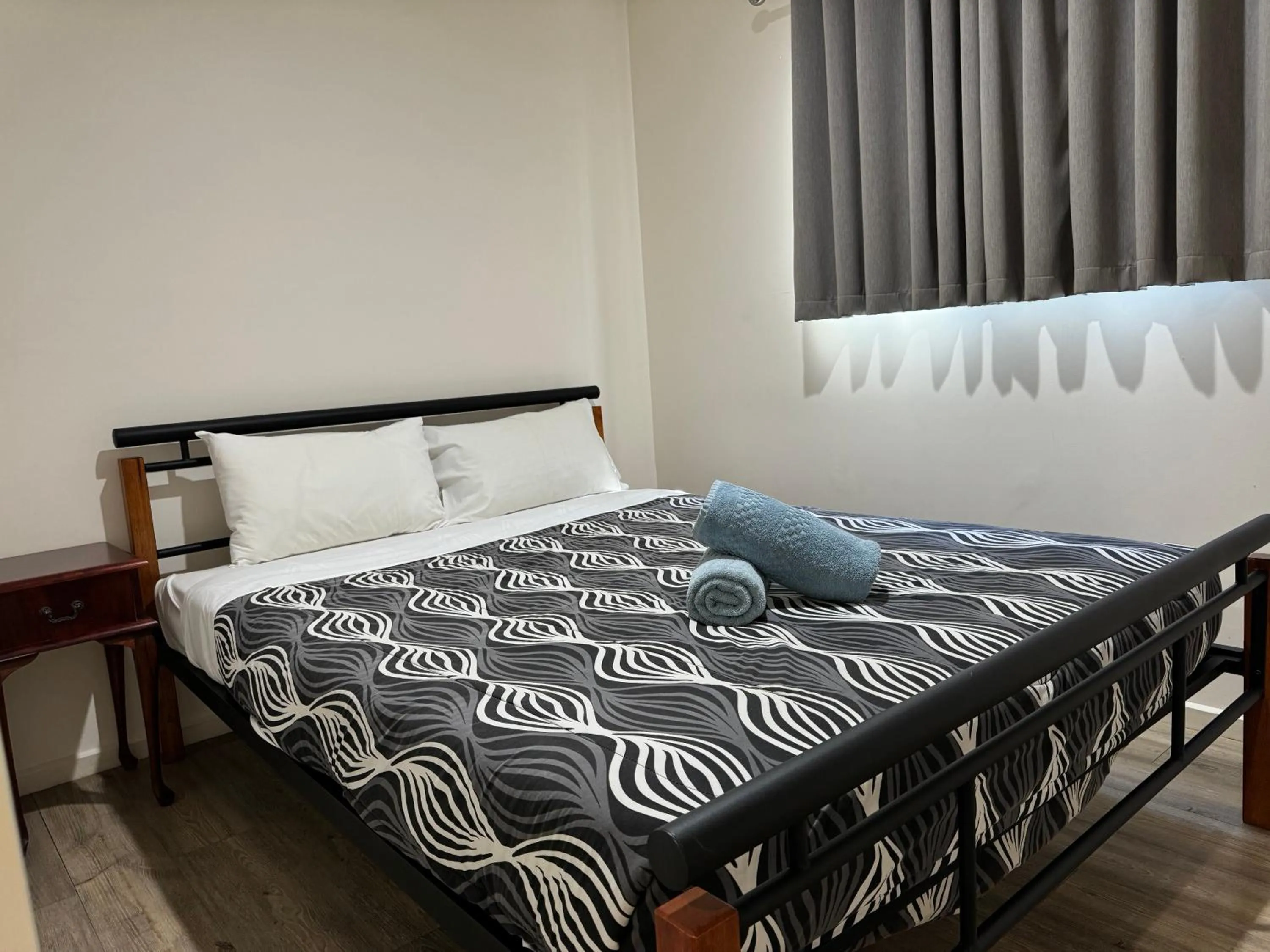 Bed in Paringa Caravan Park