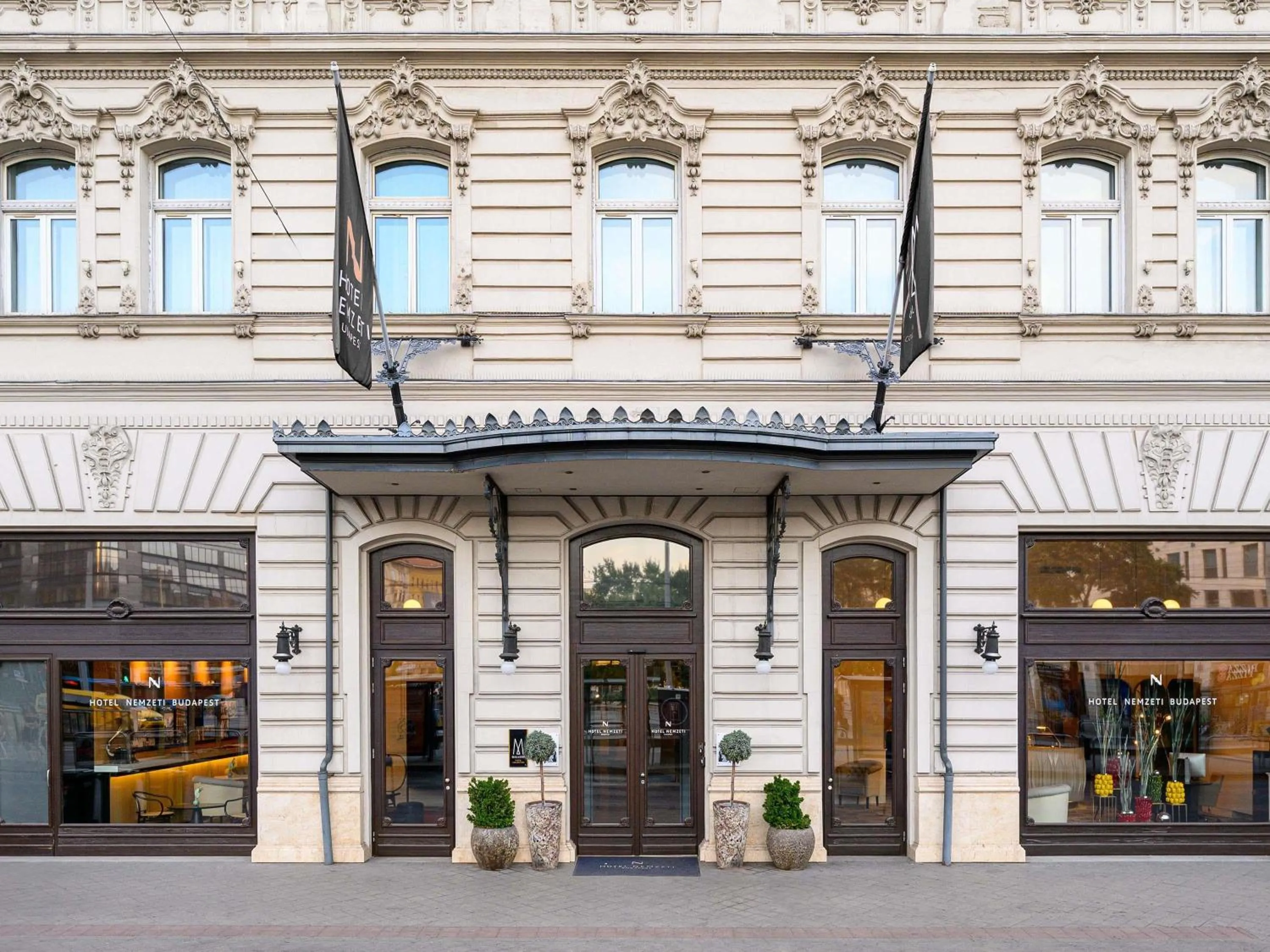 Property building in Nemzeti Hotel Budapest - MGallery Collection