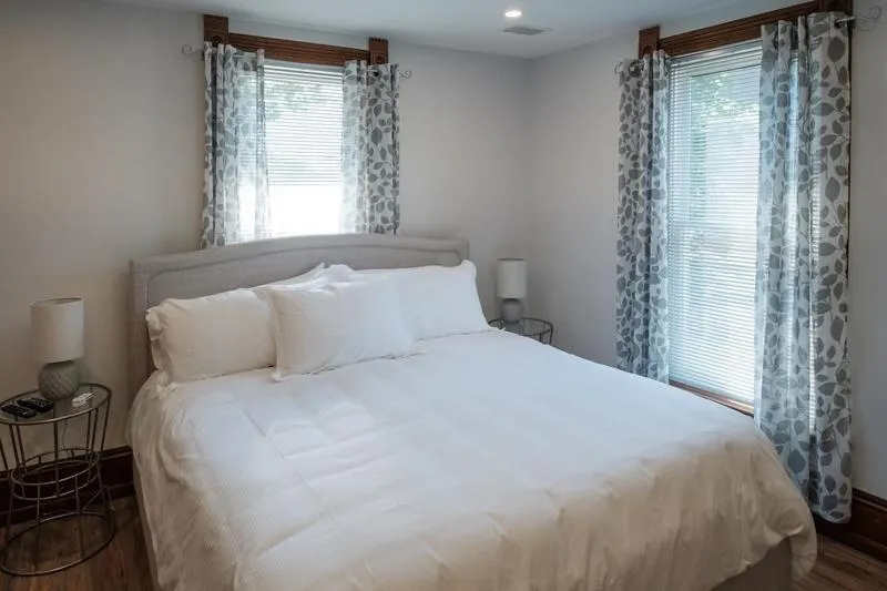 Bed in The Victorian Luxury Suites