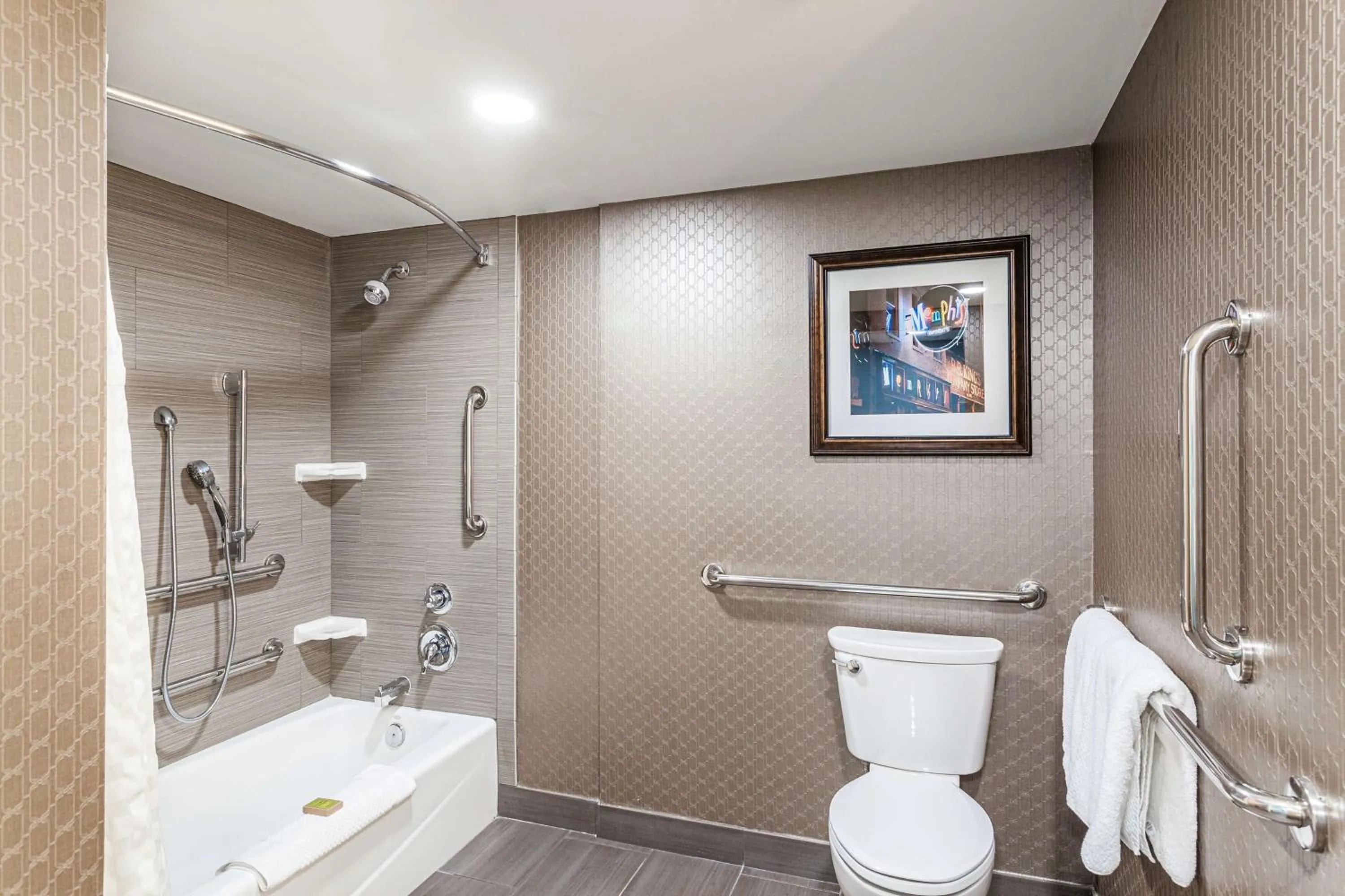Bathroom in DoubleTree by Hilton Memphis