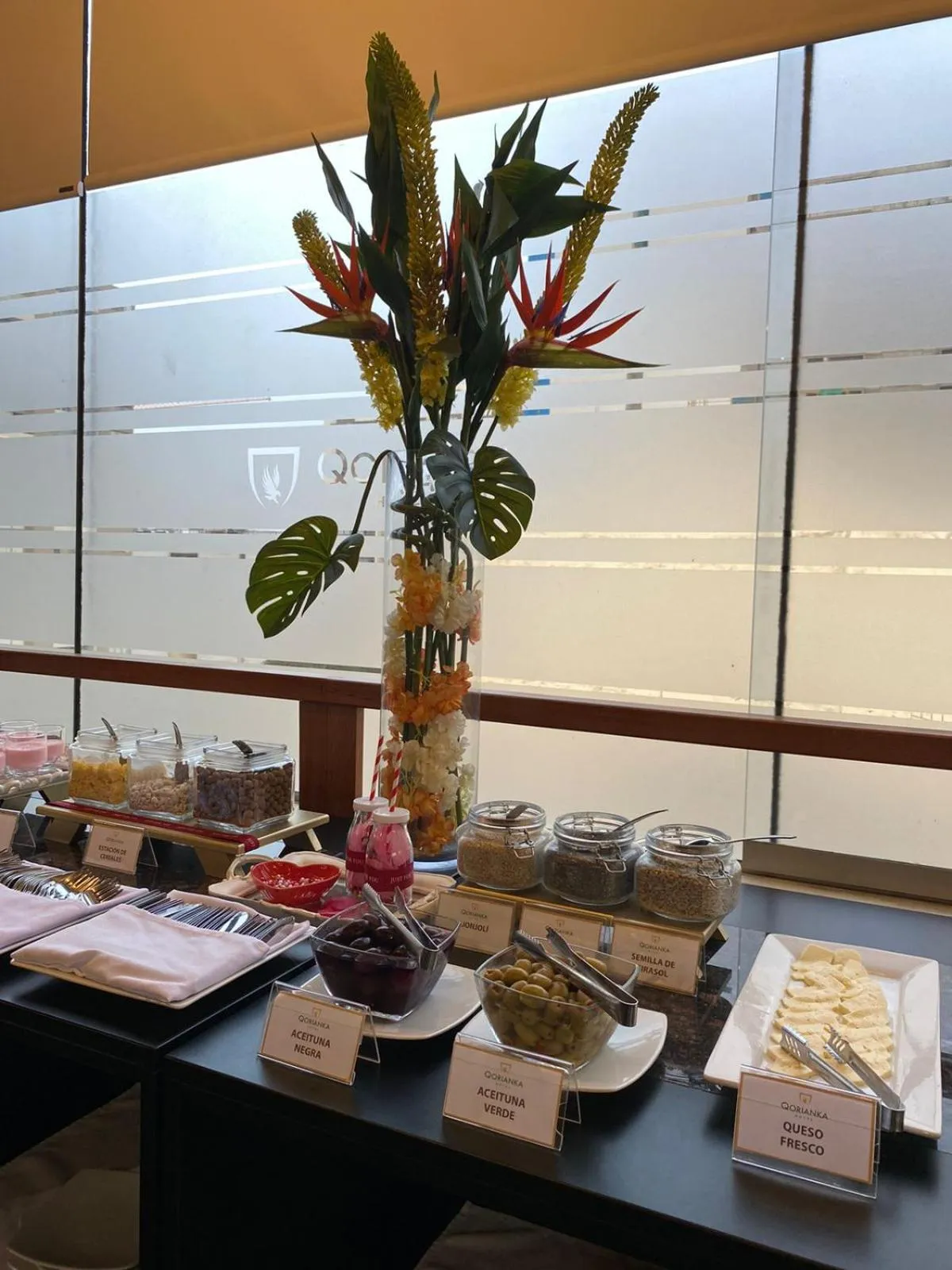 Breakfast in Qorianka Hotel