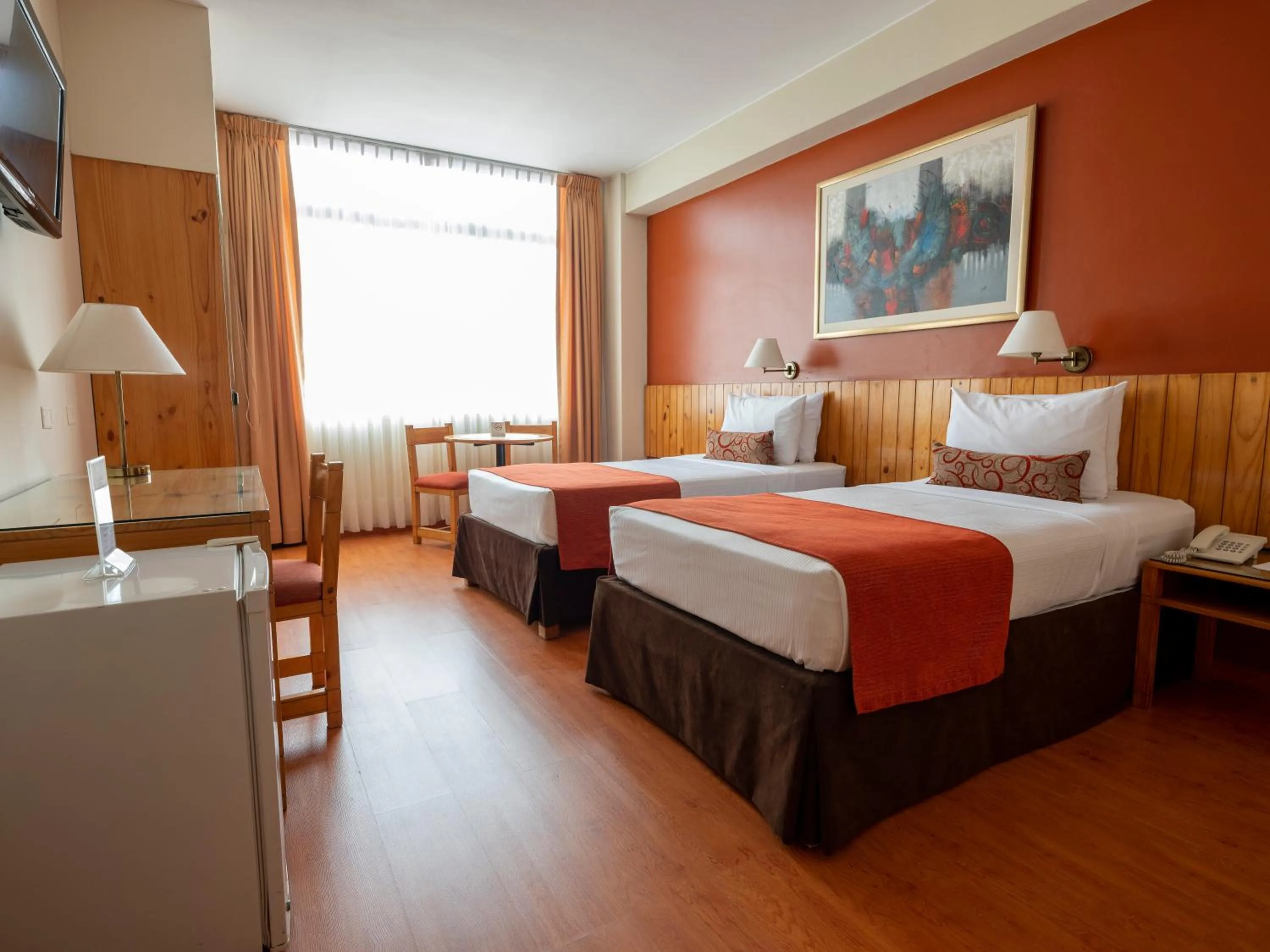 Twin Room in Qorianka Hotel