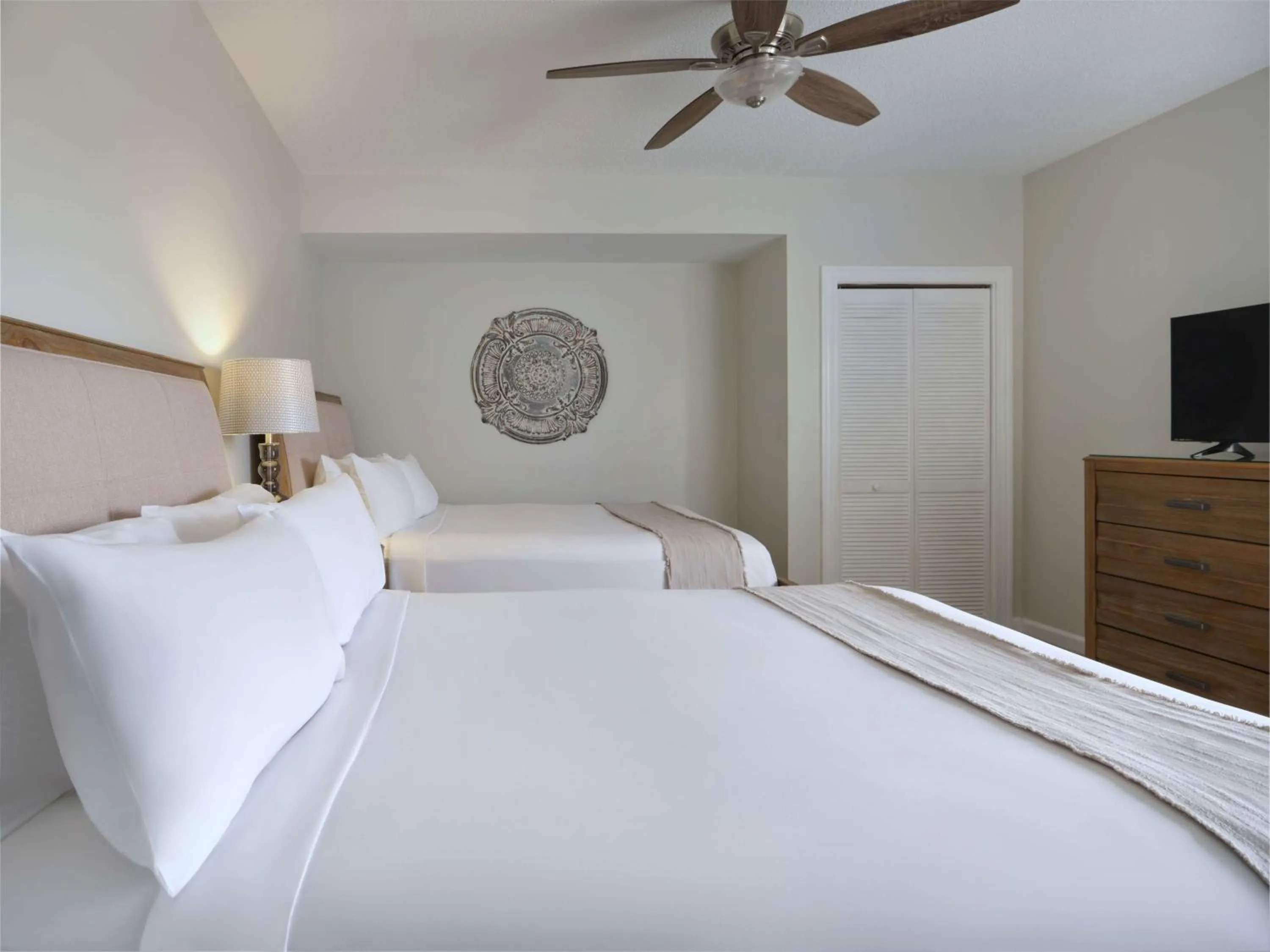 Bed in Royale Palms Condominiums