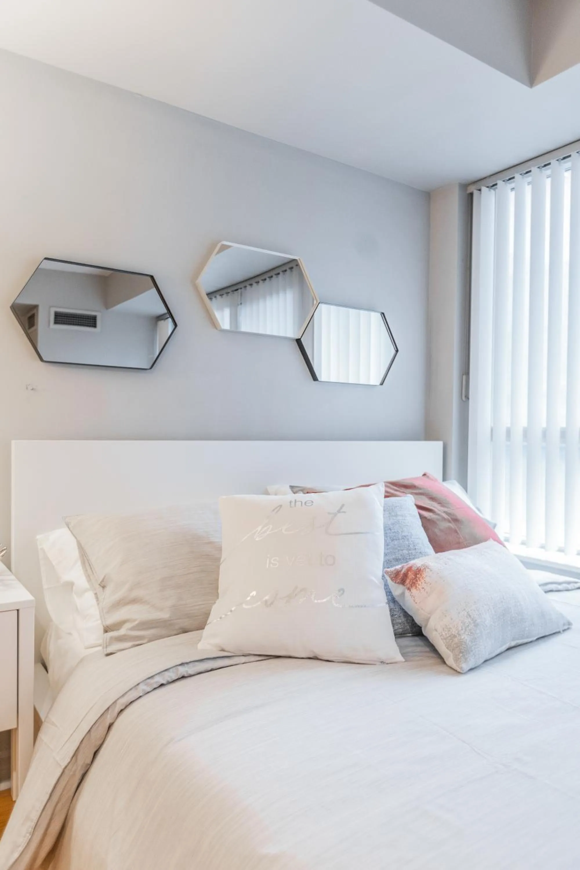 Bed in AOC Suites - Heart of Downtown Condo