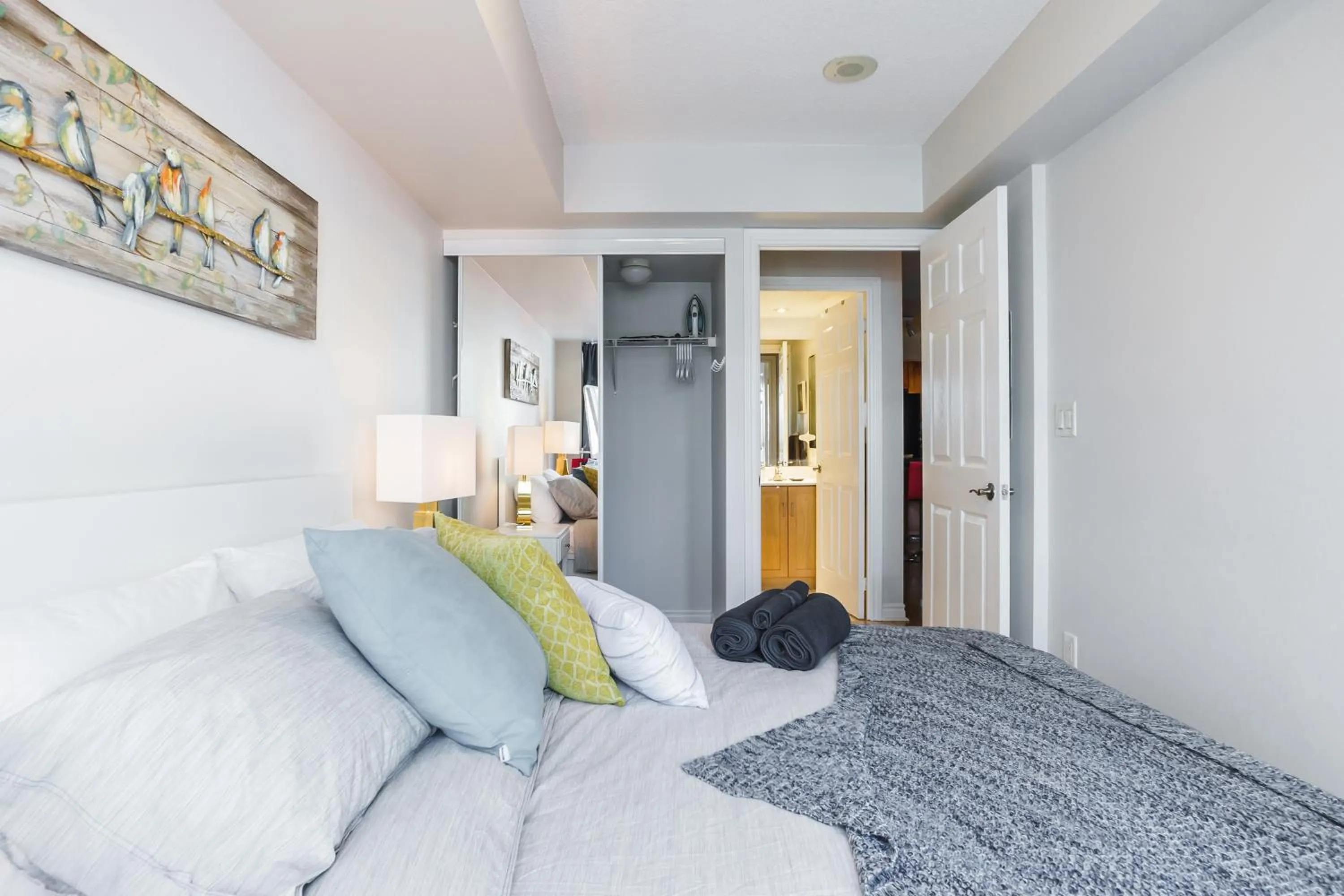 Bed in AOC Suites - Heart of Downtown Condo