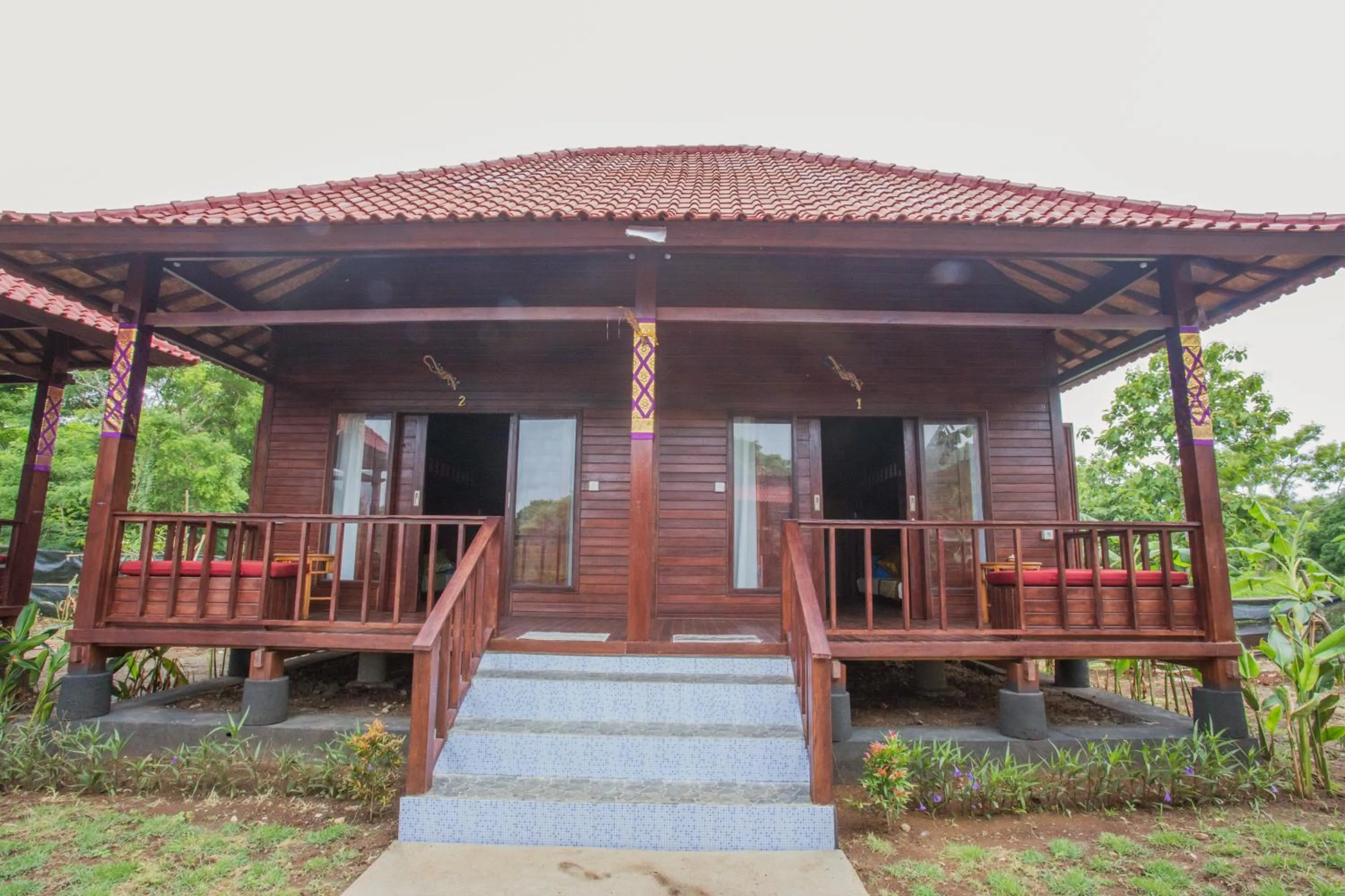 Property building in Uma Hostel Lembongan