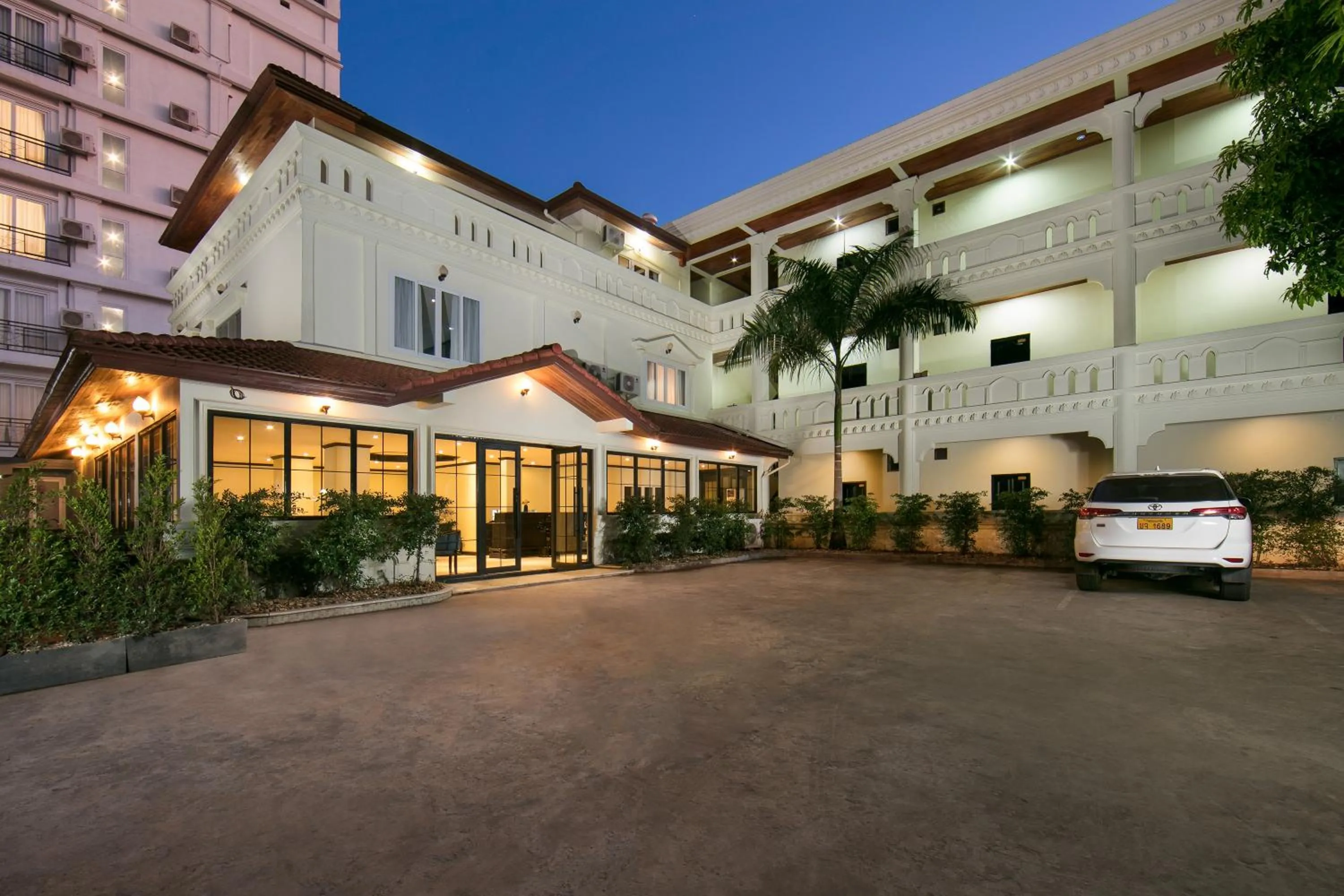 Facade/entrance in Vientiane Boutique Hotel