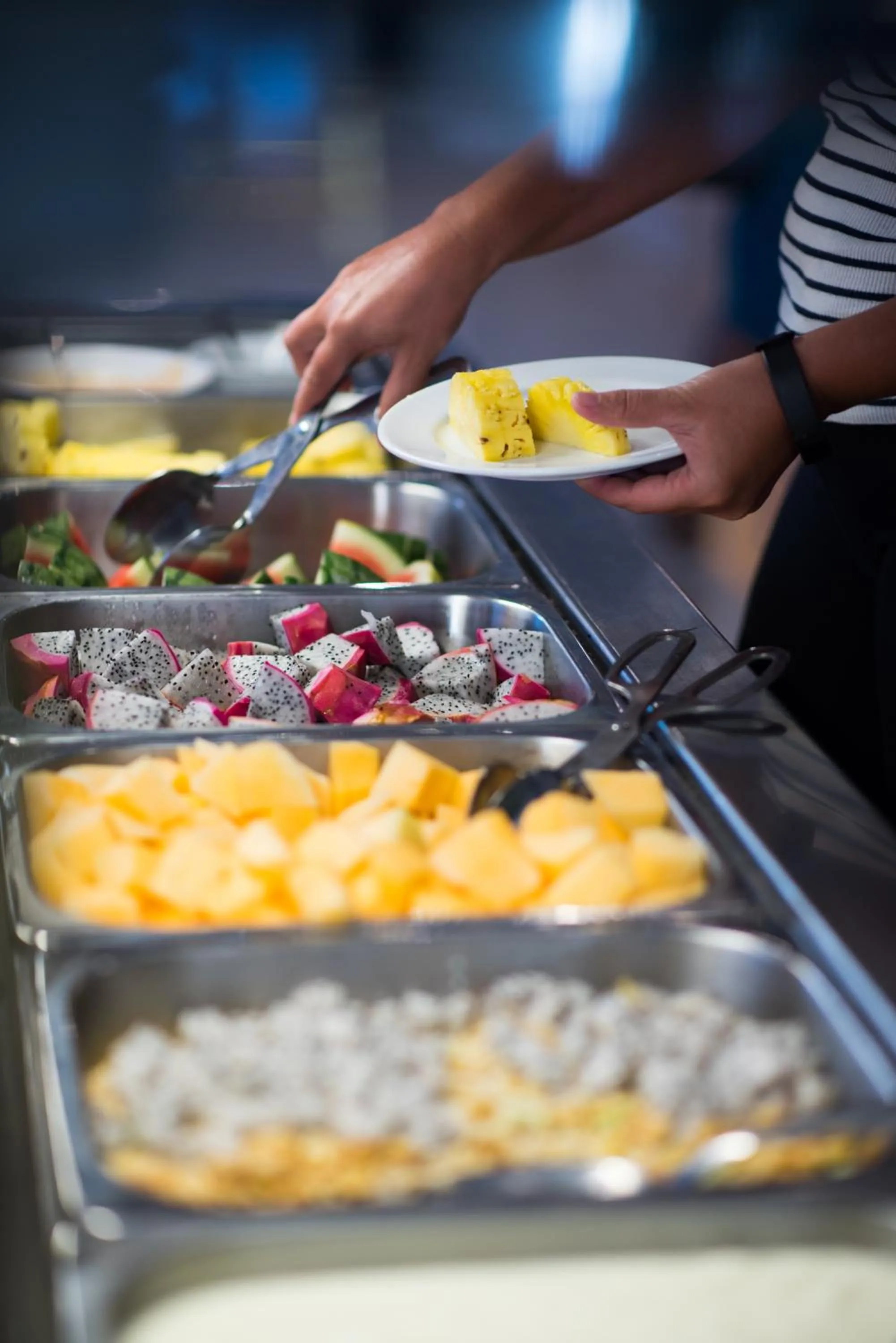 Breakfast in Maikhao Hotel, Phuket