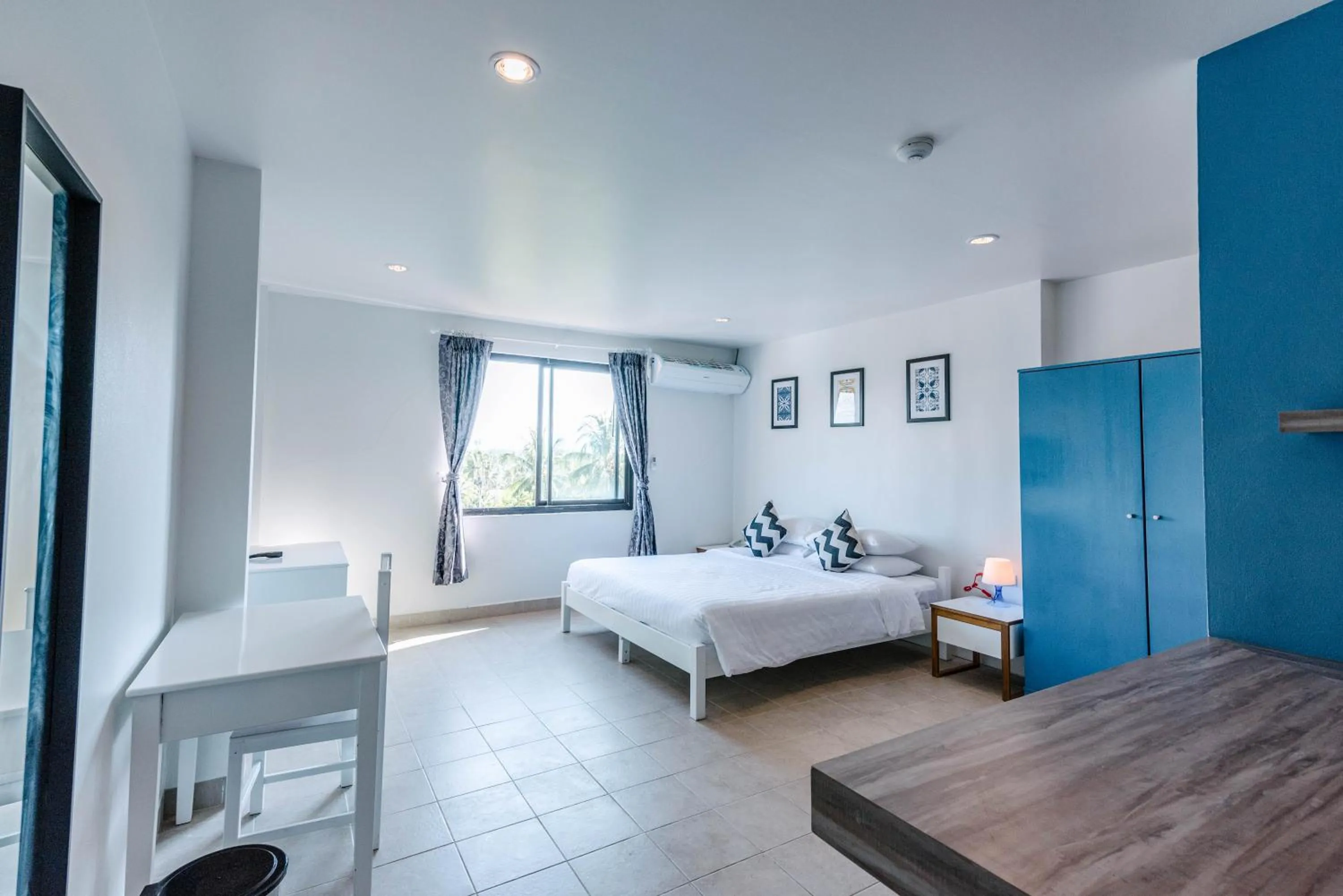 Bed in Maikhao Hotel, Phuket