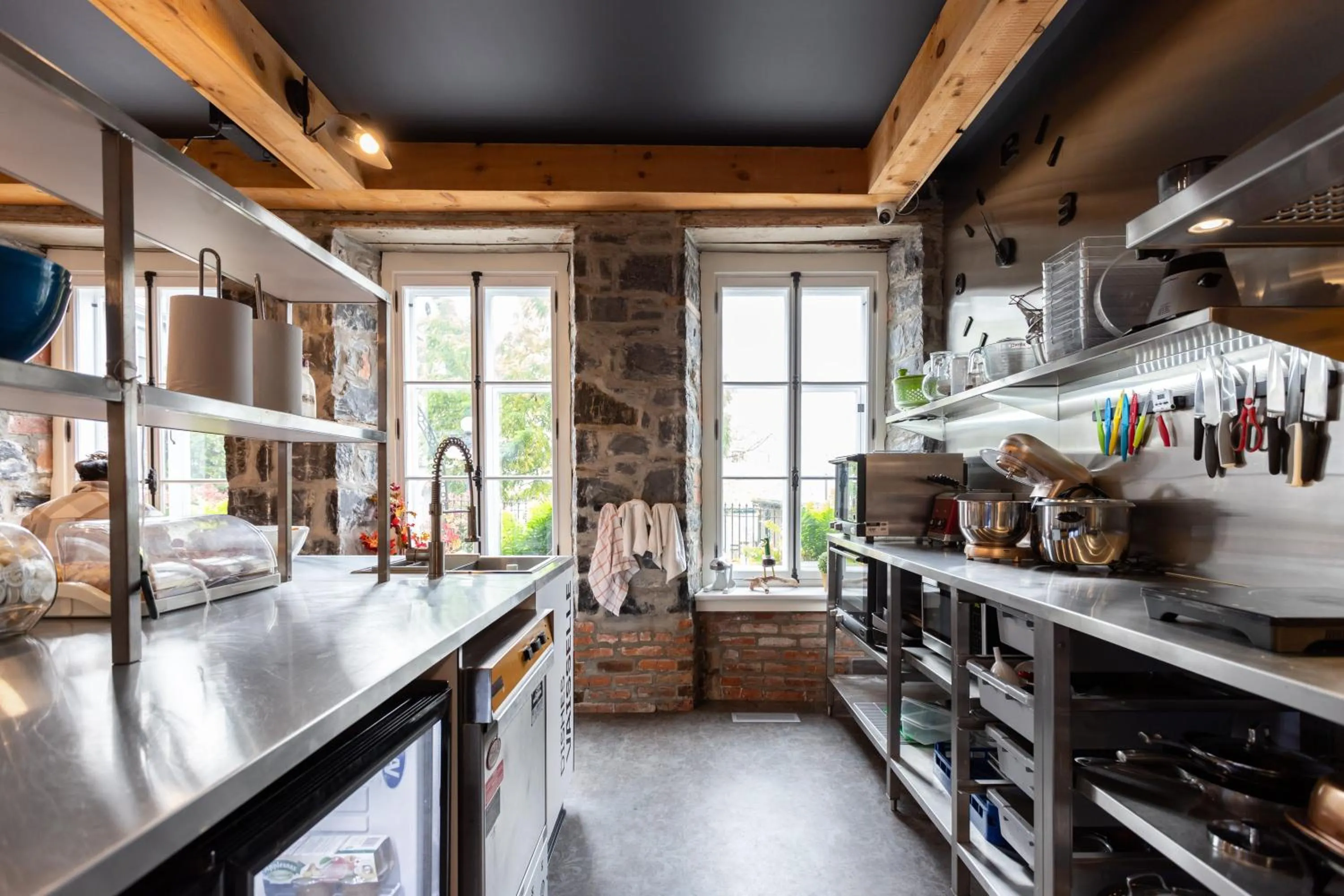 Kitchen or kitchenette in Hotel AtypiQ