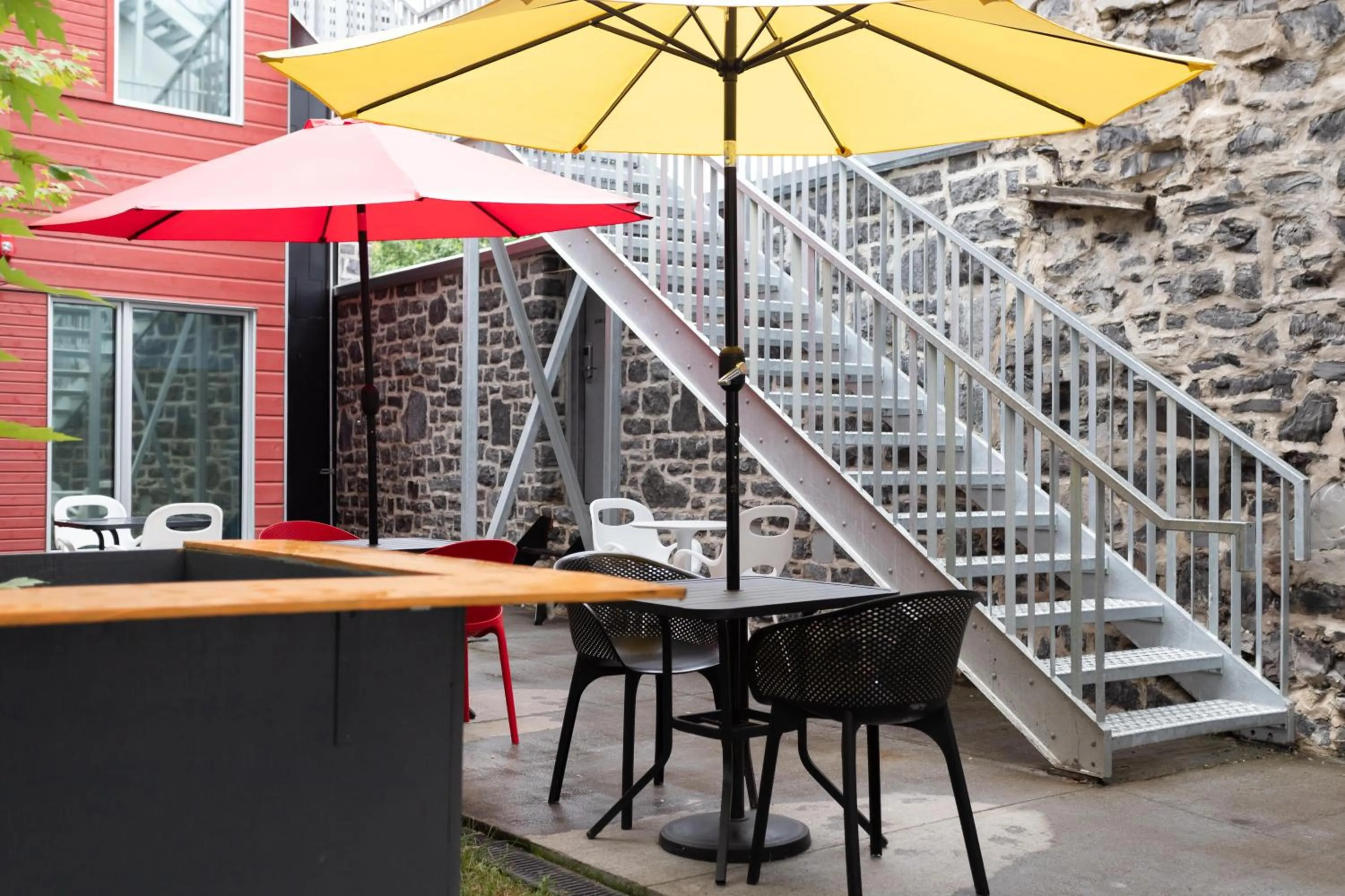 Patio in Hotel AtypiQ