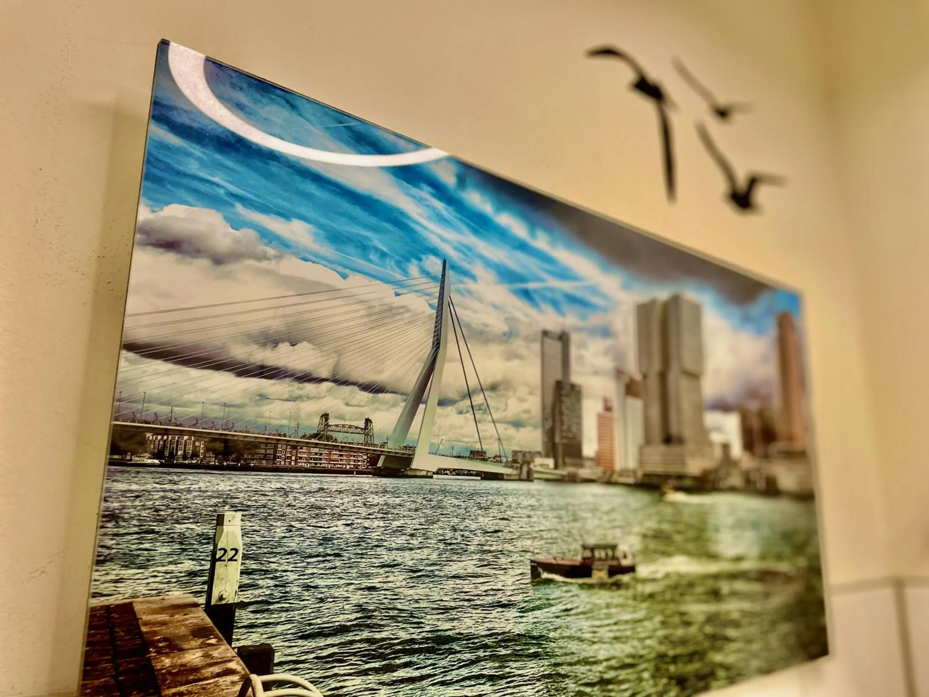 Decorative detail in Bed and Breakfast Rotterdam