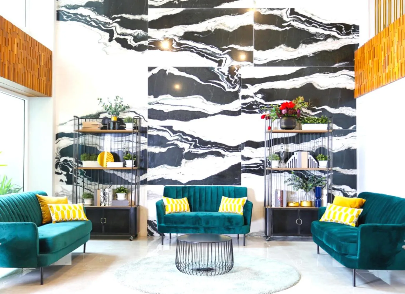 Lobby or reception in Sann Hotel