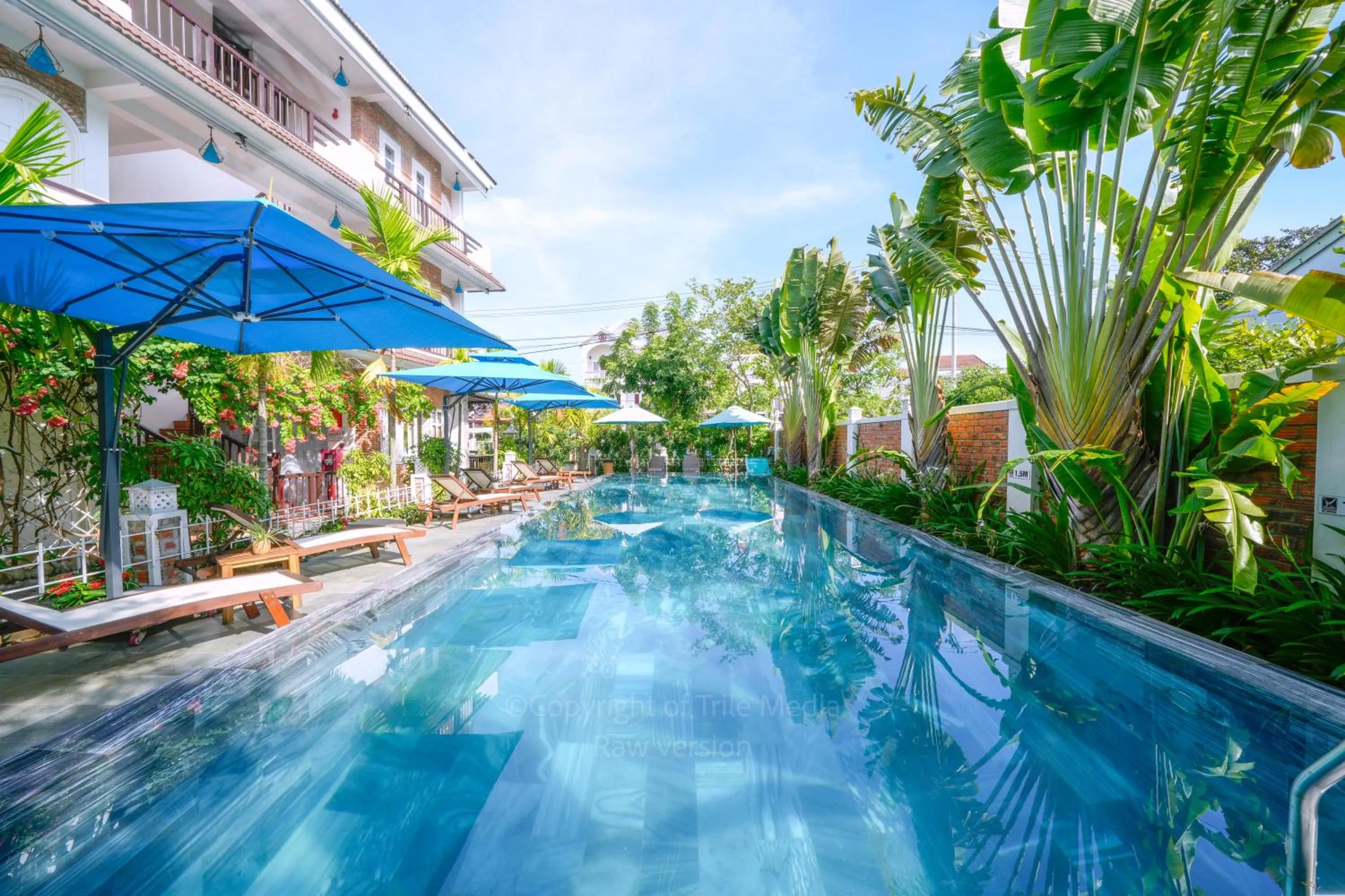 Swimming pool in Ancient Garden Boutique Hoi An