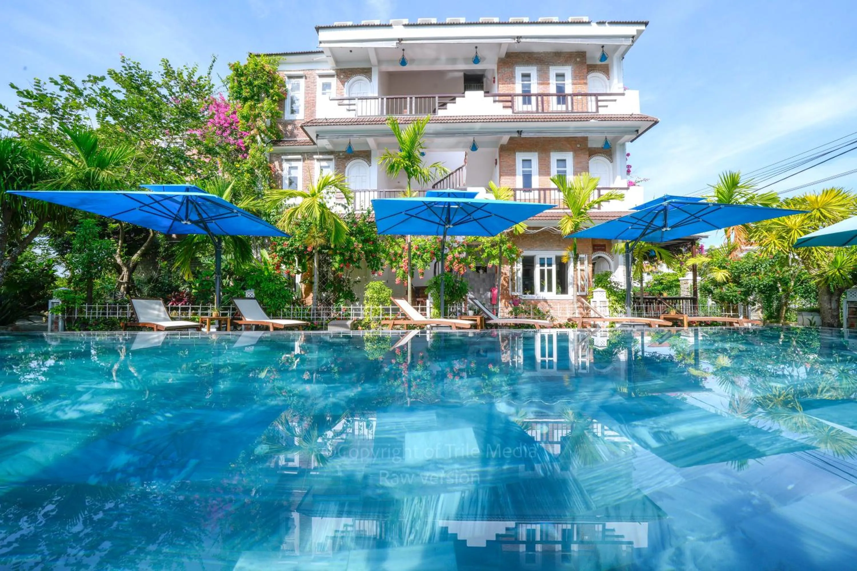 Swimming pool in Ancient Garden Boutique Hoi An