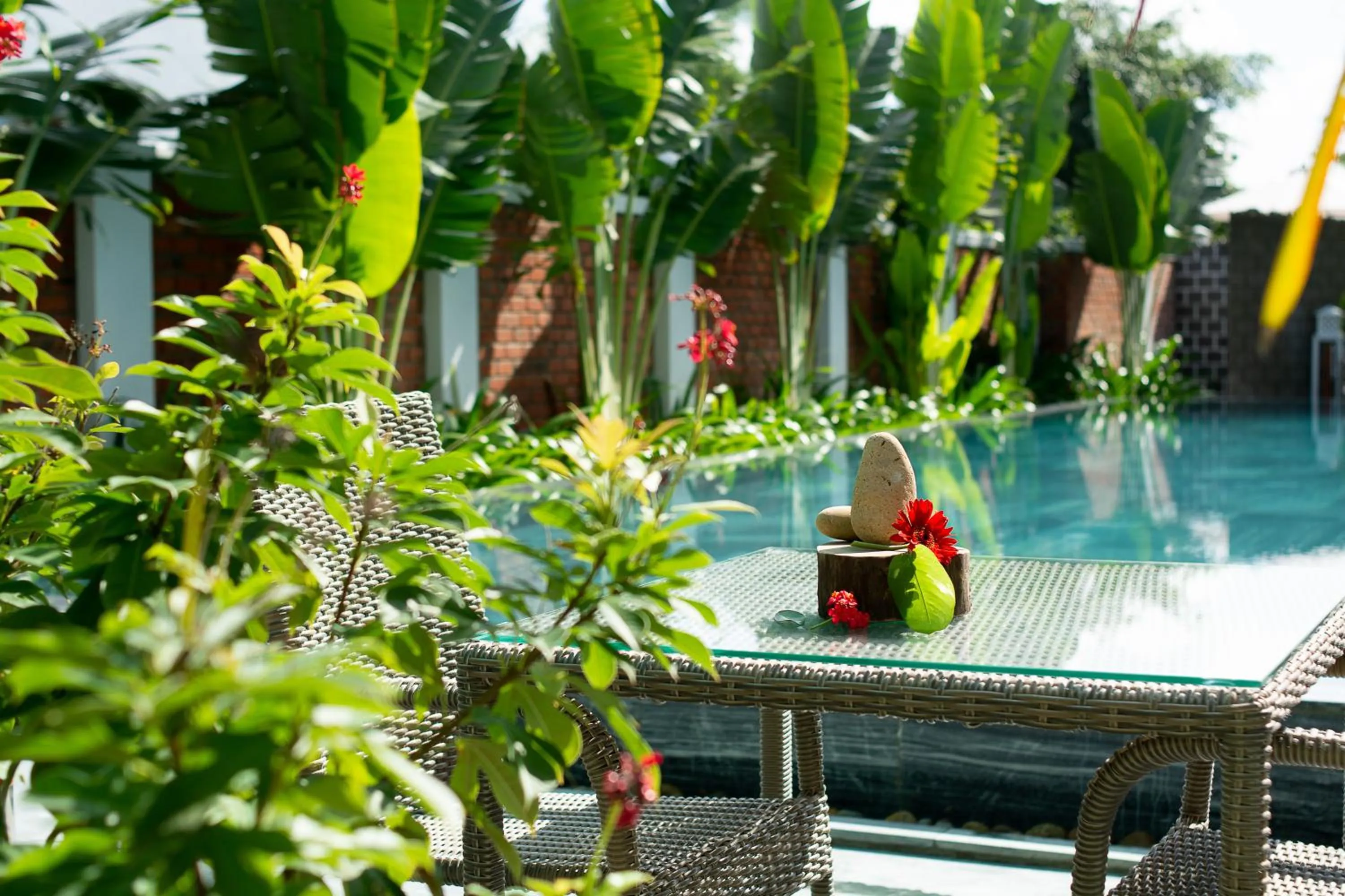 Swimming pool in Blooms Boutique Village