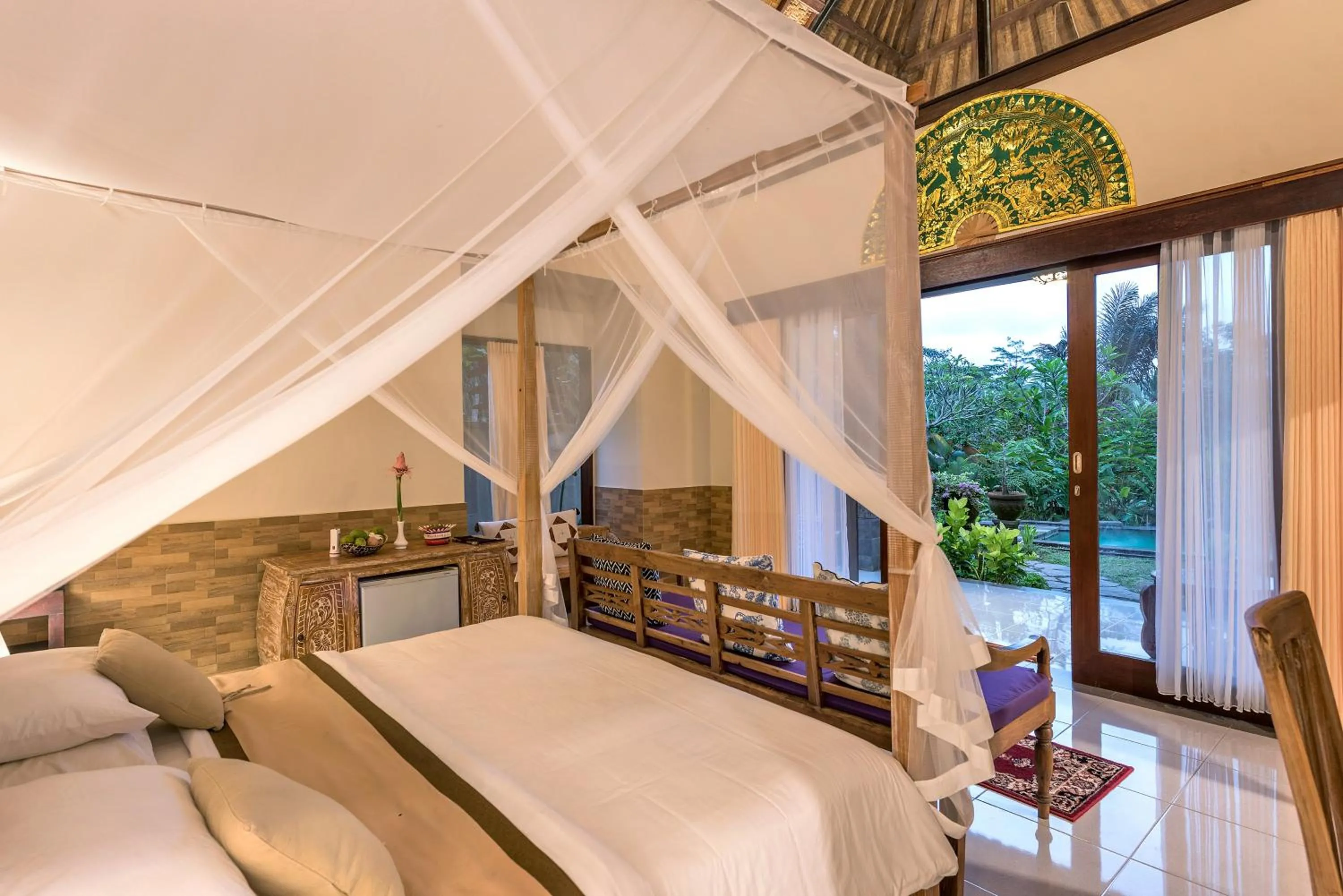 Bedroom, Bed in Taluh Bebek Ubud Private Villas