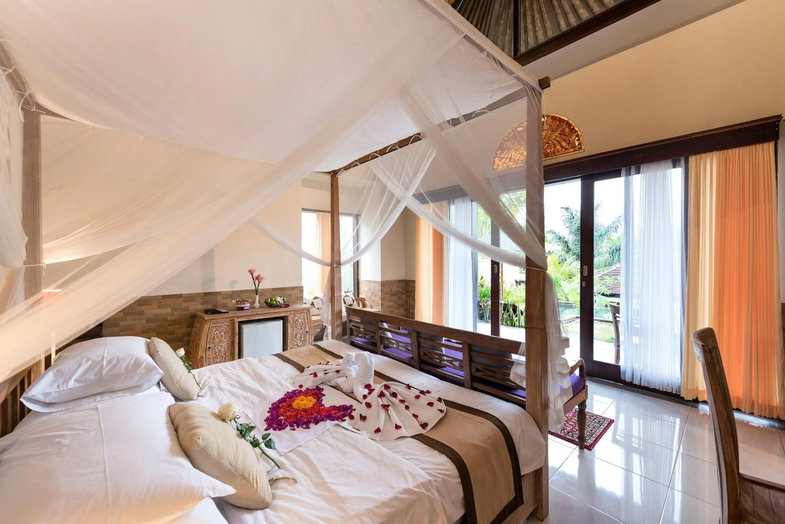 Photo of the whole room, Bed in Taluh Bebek Ubud Private Villas