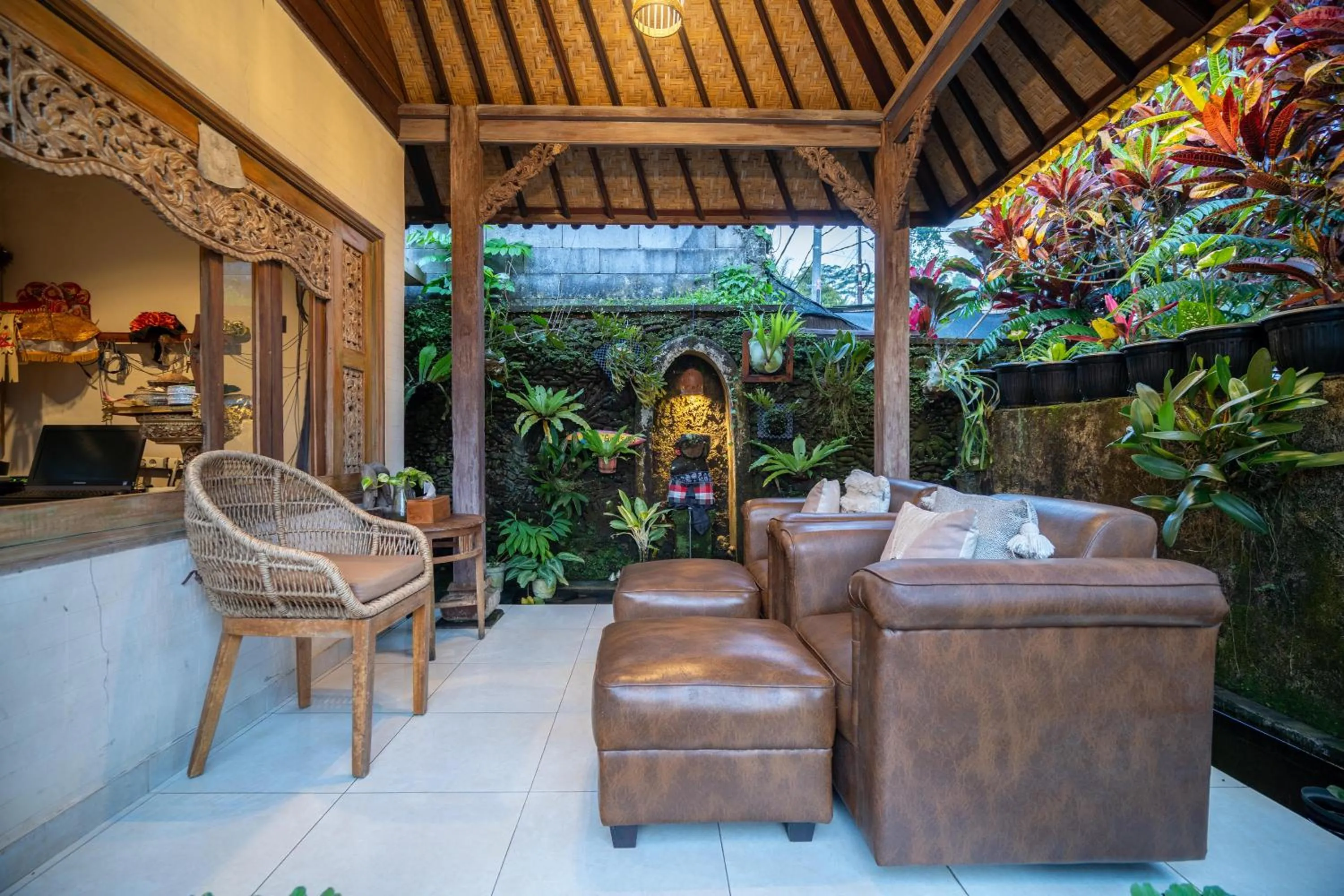 Lobby or reception in Taluh Bebek Ubud Private Villas