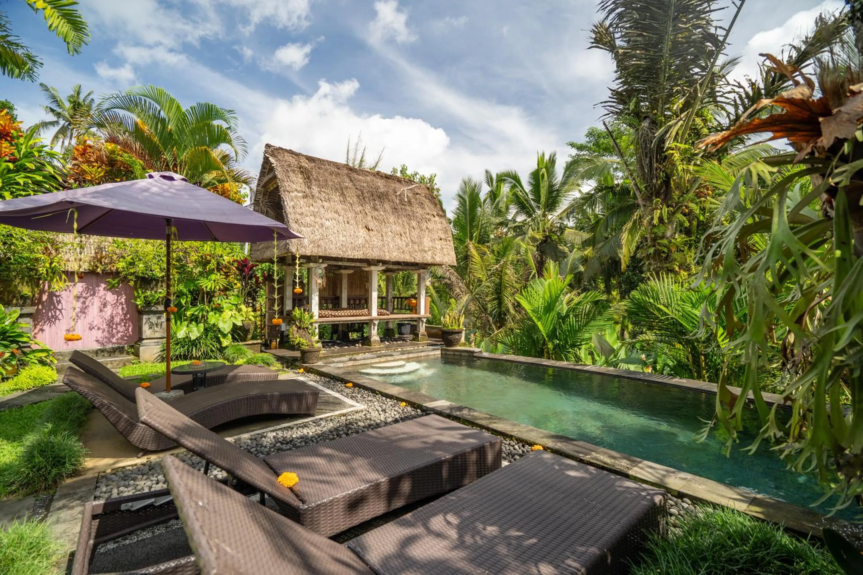 Pool view in Taluh Bebek Ubud Private Villas
