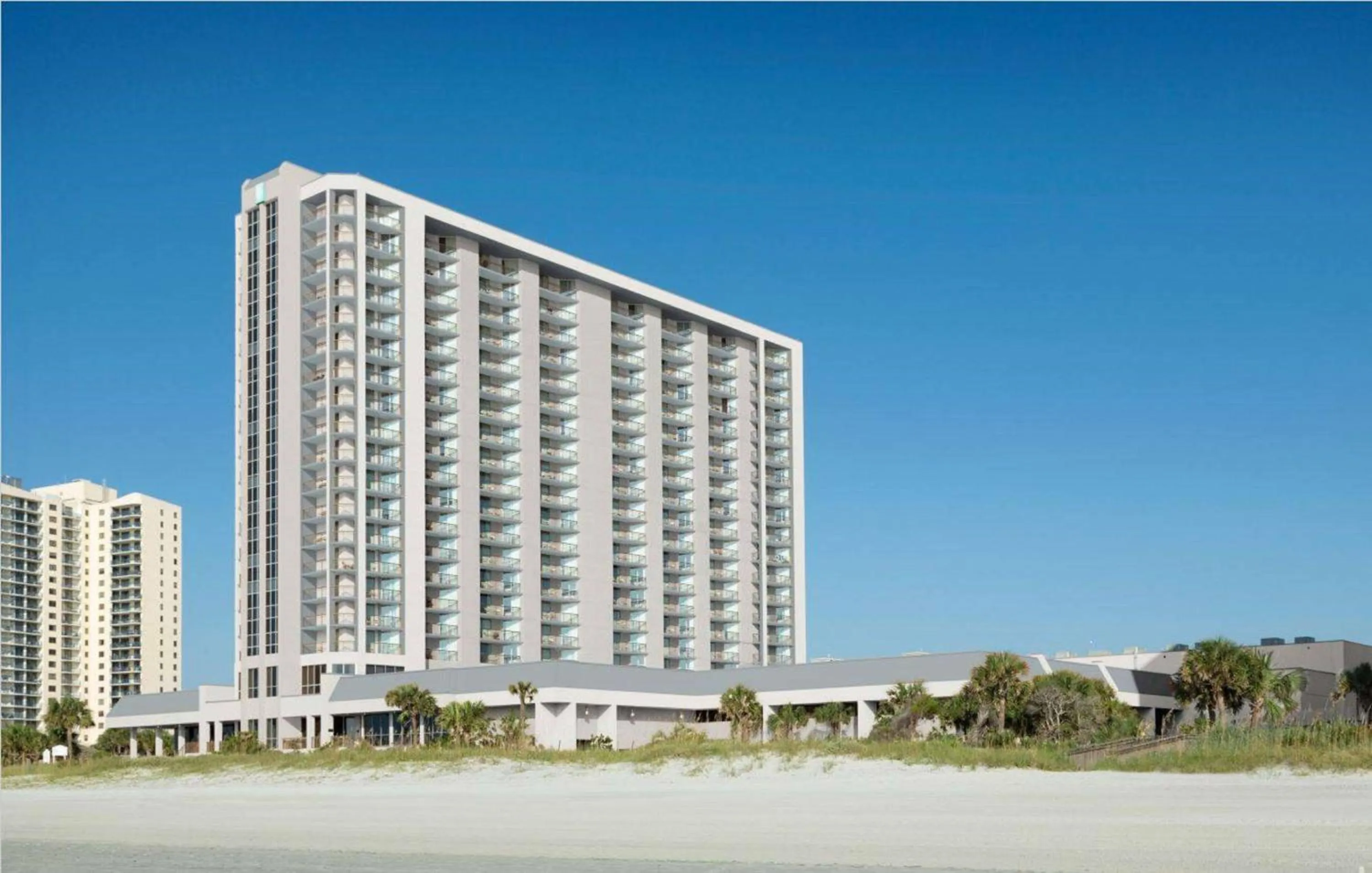 Property building in Embassy Suites by Hilton Myrtle Beach Oceanfront Resort