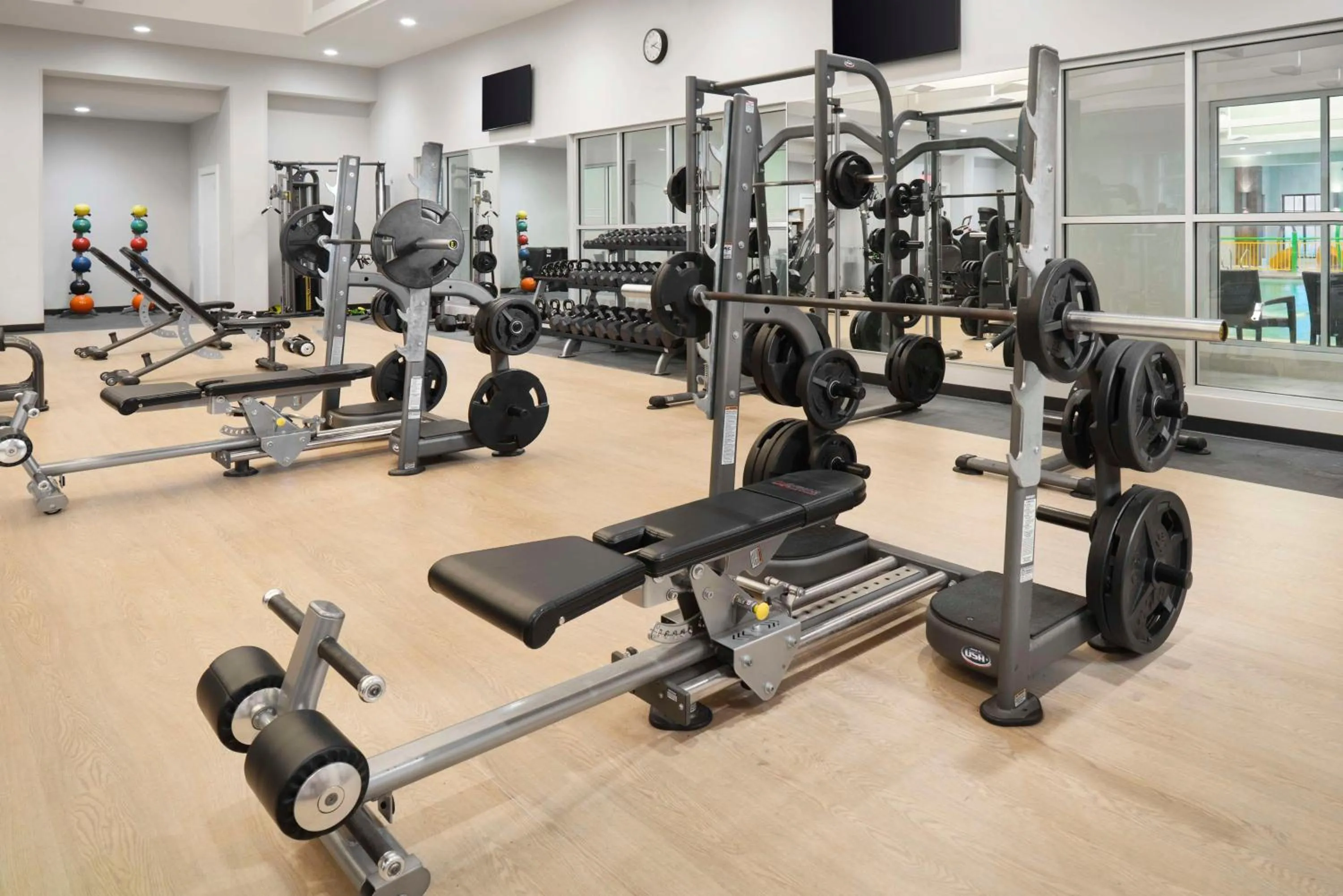 Fitness centre/facilities in Embassy Suites by Hilton Myrtle Beach Oceanfront Resort