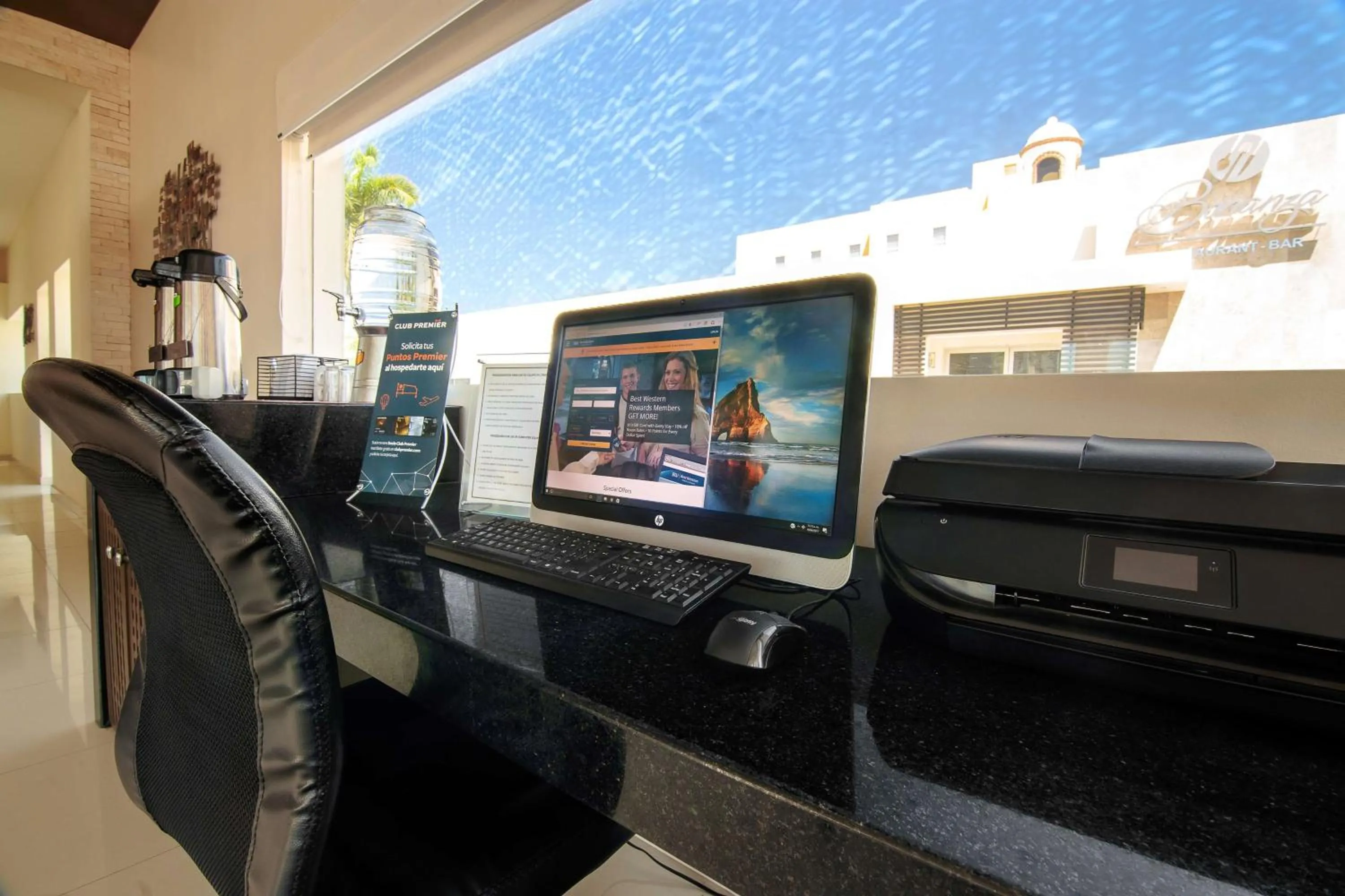 On site in Best Western Plus San Jorge