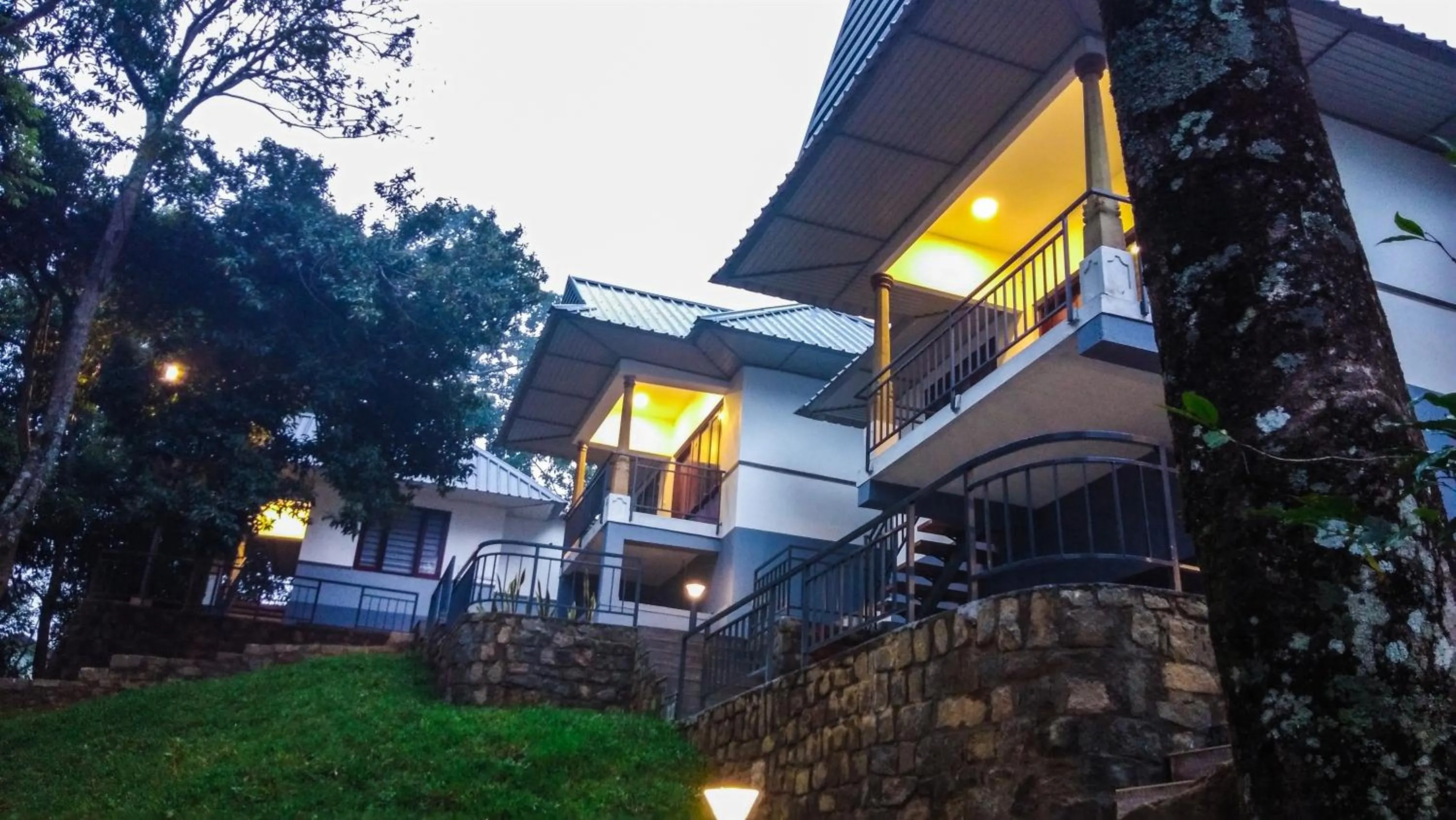 Property building in Golden Fern Resort