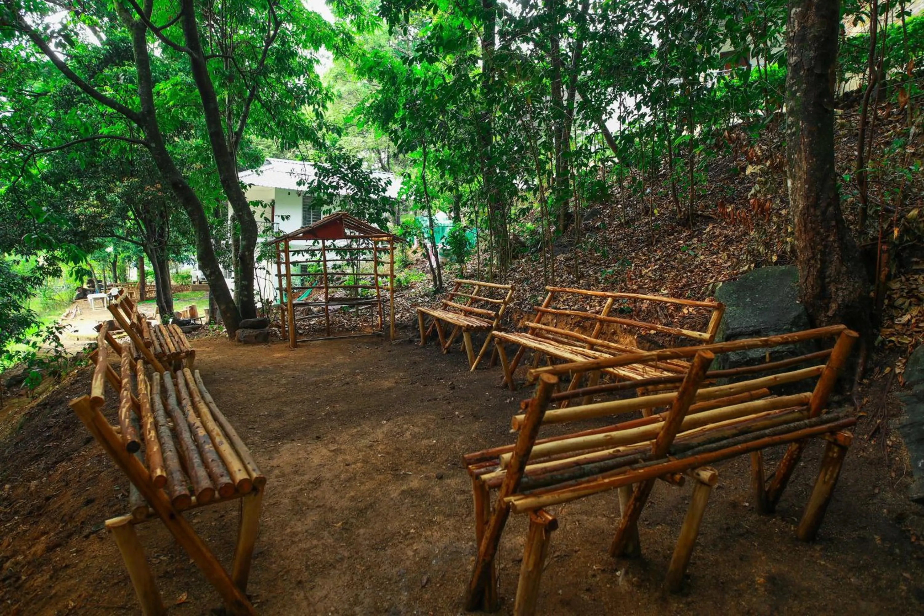 Patio in Golden Fern Resort
