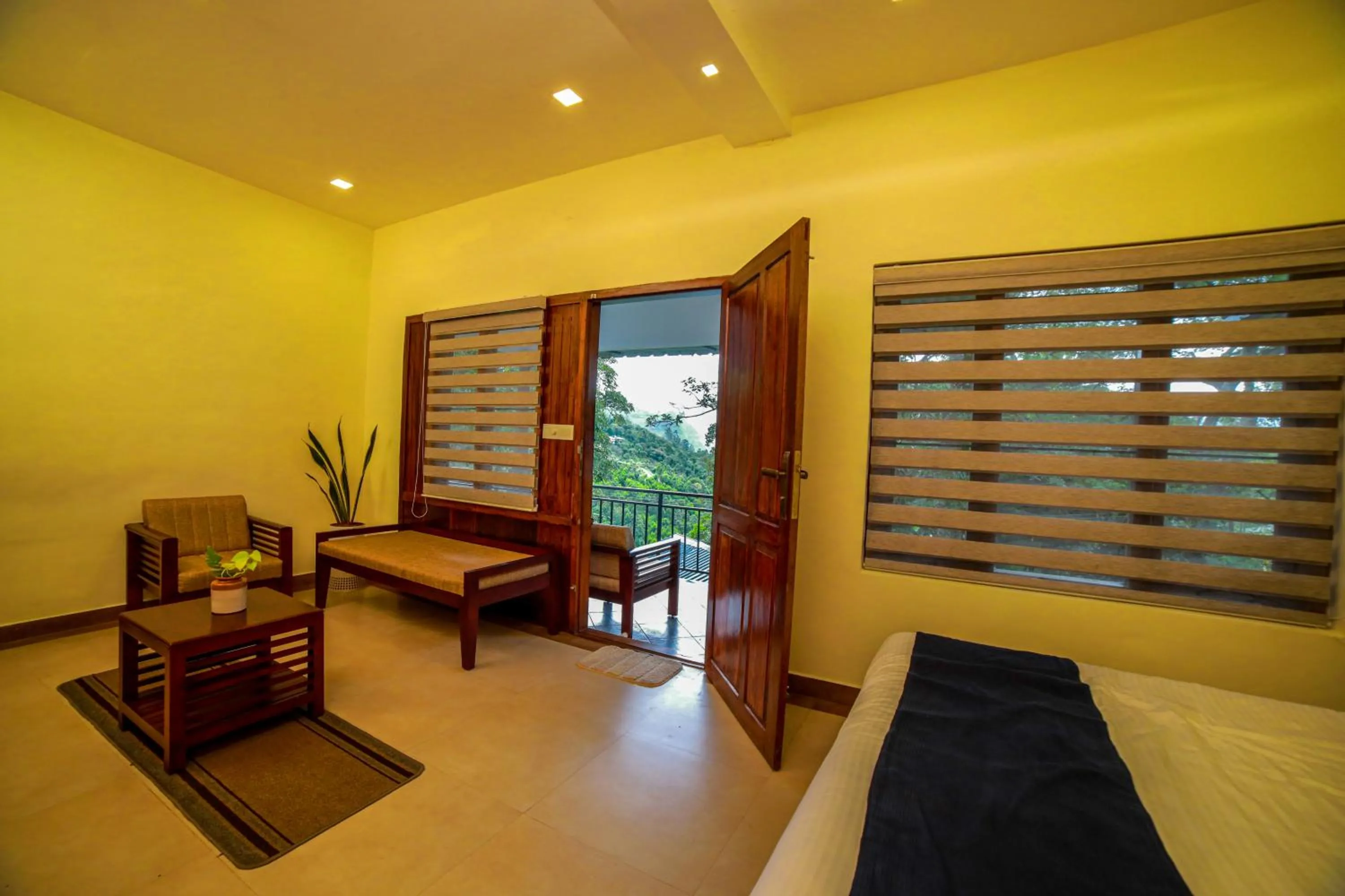 Bed in Golden Fern Resort