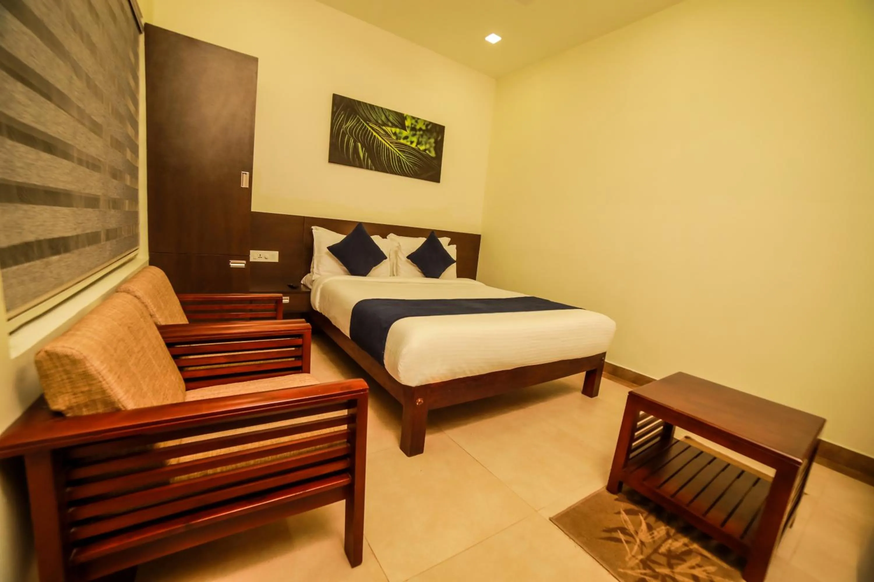 Bed in Golden Fern Resort
