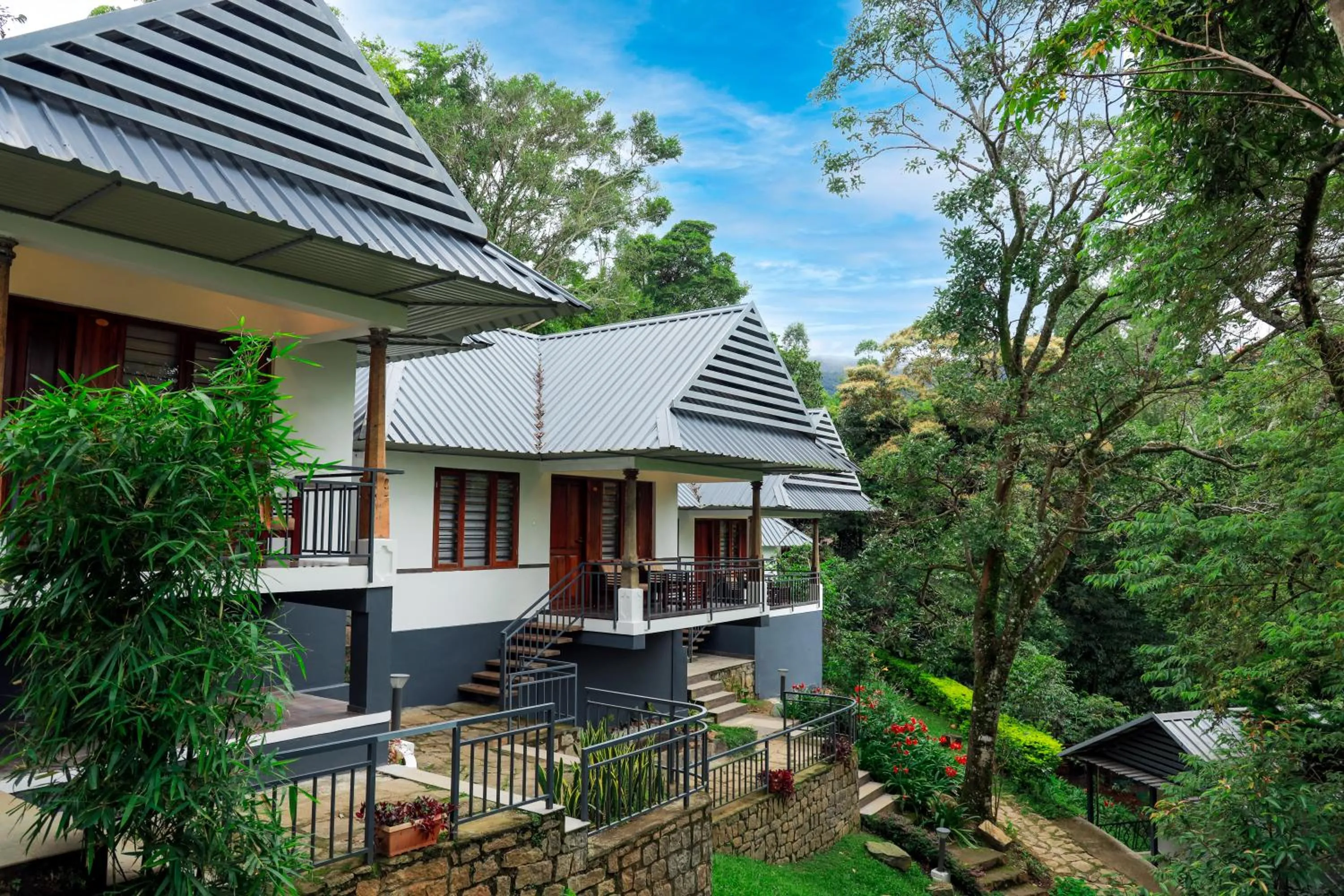 Property building in Golden Fern Resort