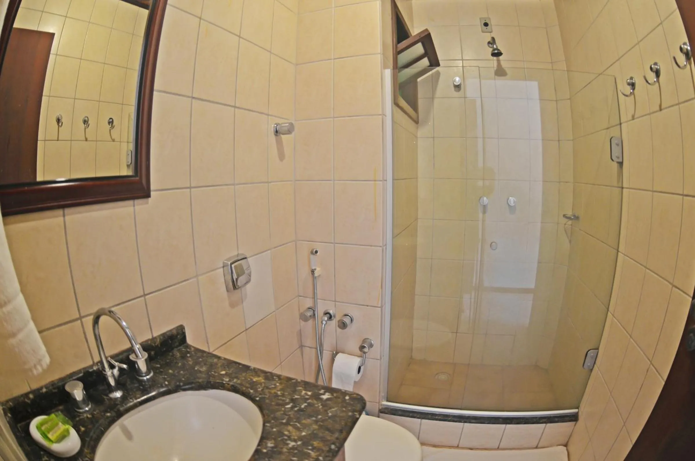 Shower in Hotel Pousada Capão