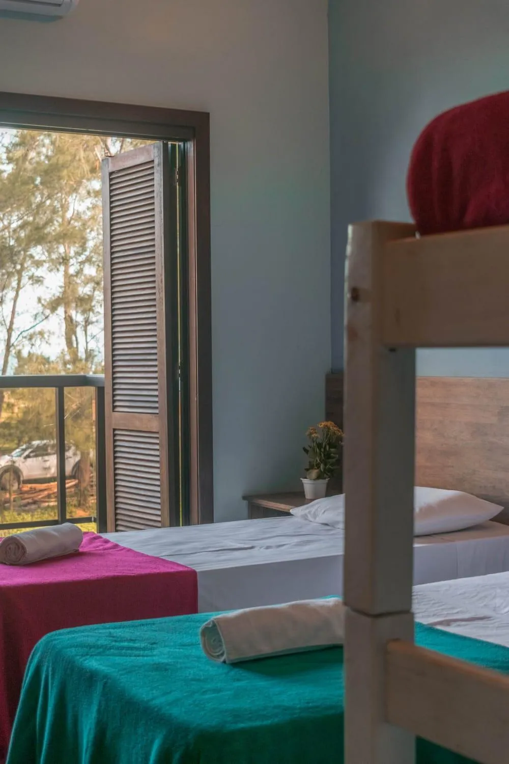 Bed in Hotel Pousada Capão