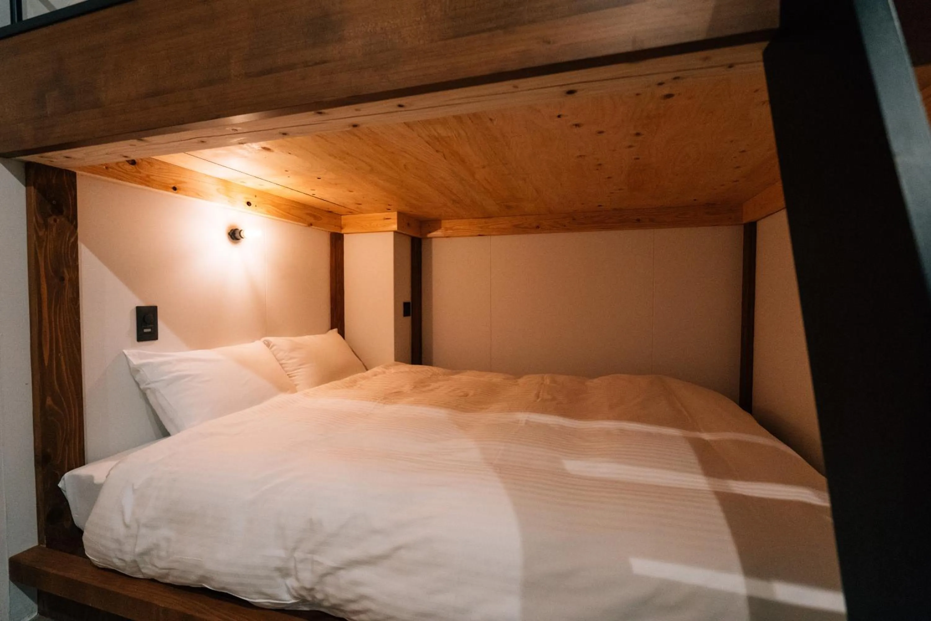 Bedroom, Bed in mizuka Daimyo 4 - unmanned hotel -