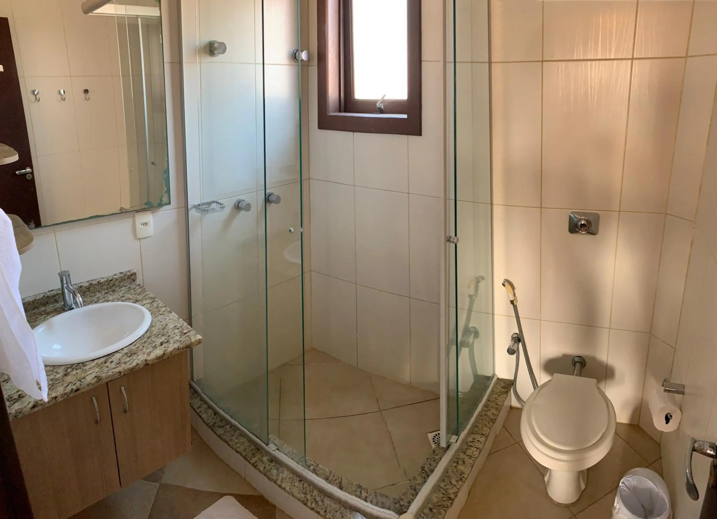 Shower in Ferrujão Pousada e Restaurante