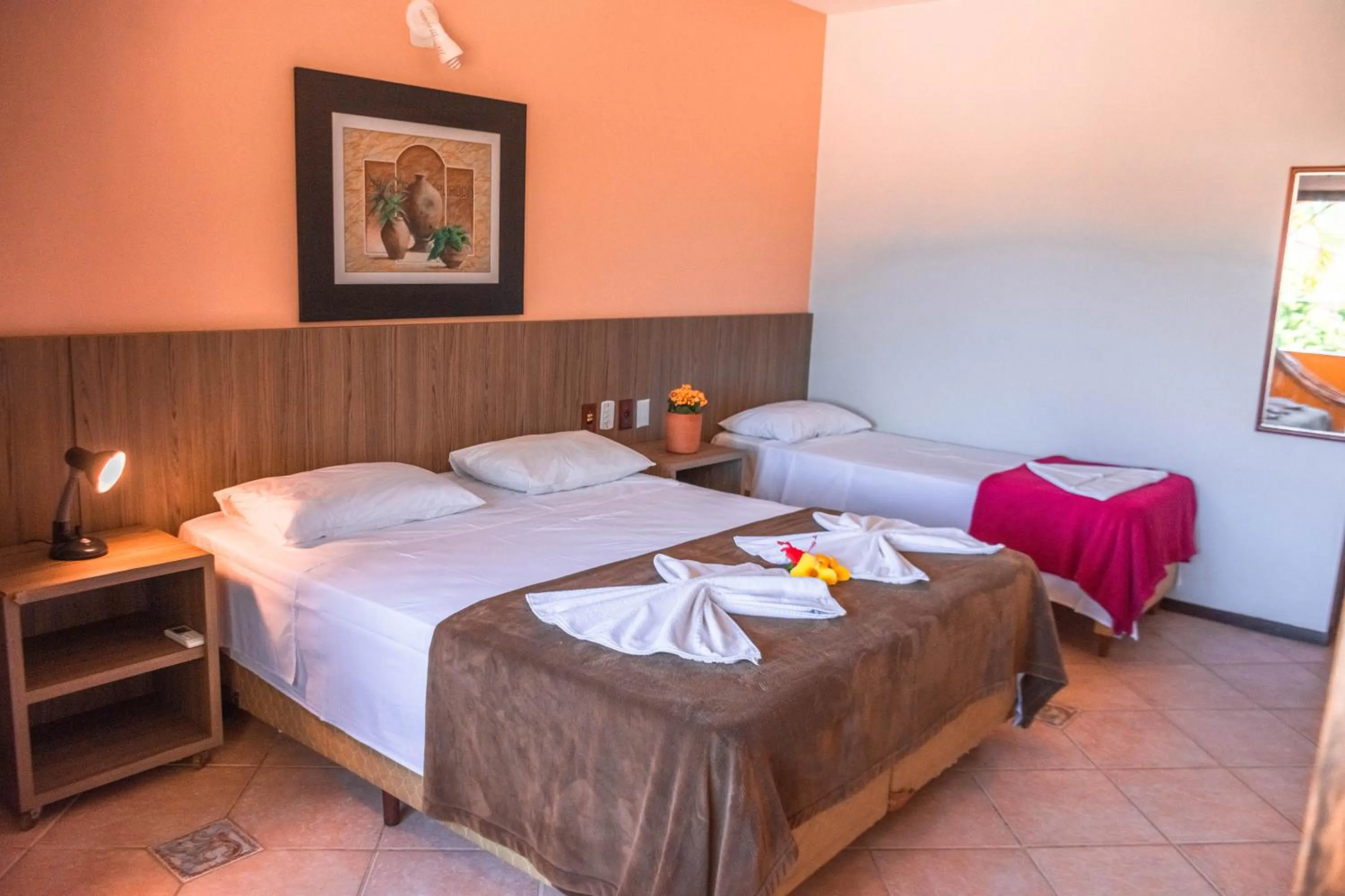 Bed in Ferrujão Pousada e Restaurante