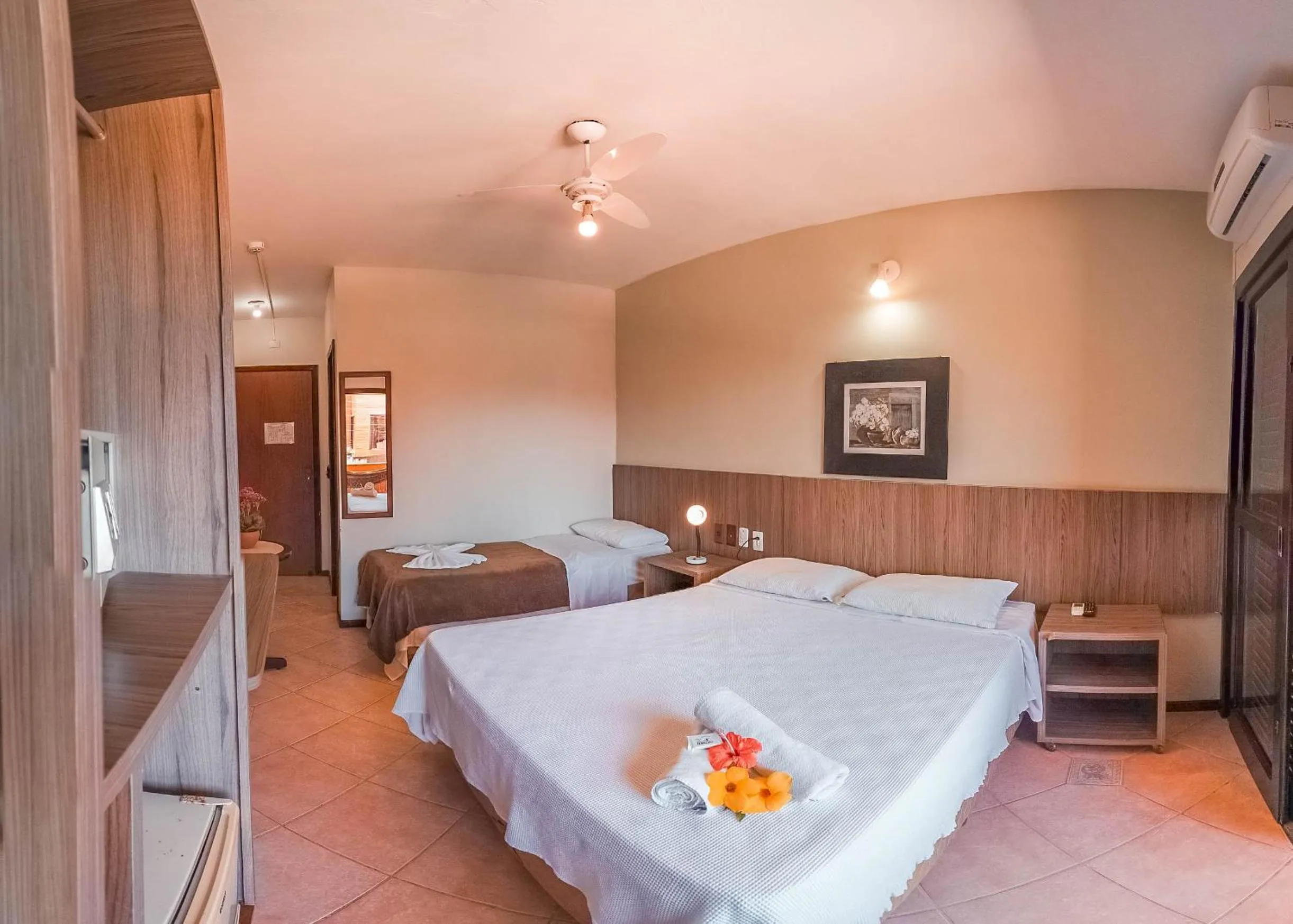 Bed in Ferrujão Pousada e Restaurante