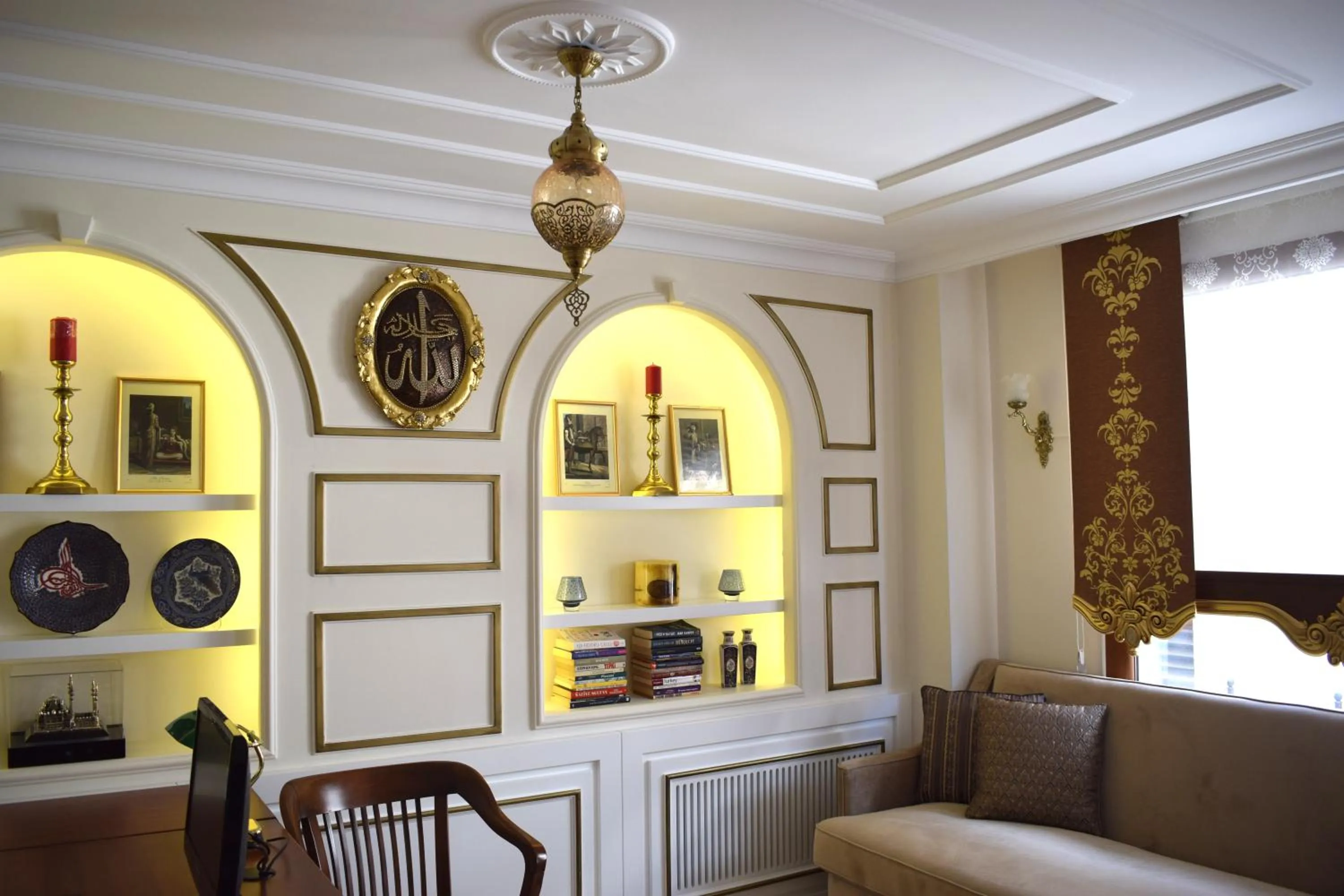 Lobby or reception in Burckin Suleymaniye hotel