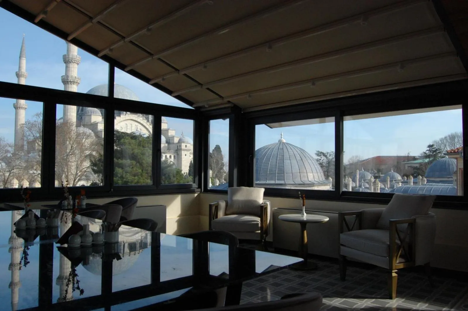 Landmark view in Burckin Suleymaniye hotel