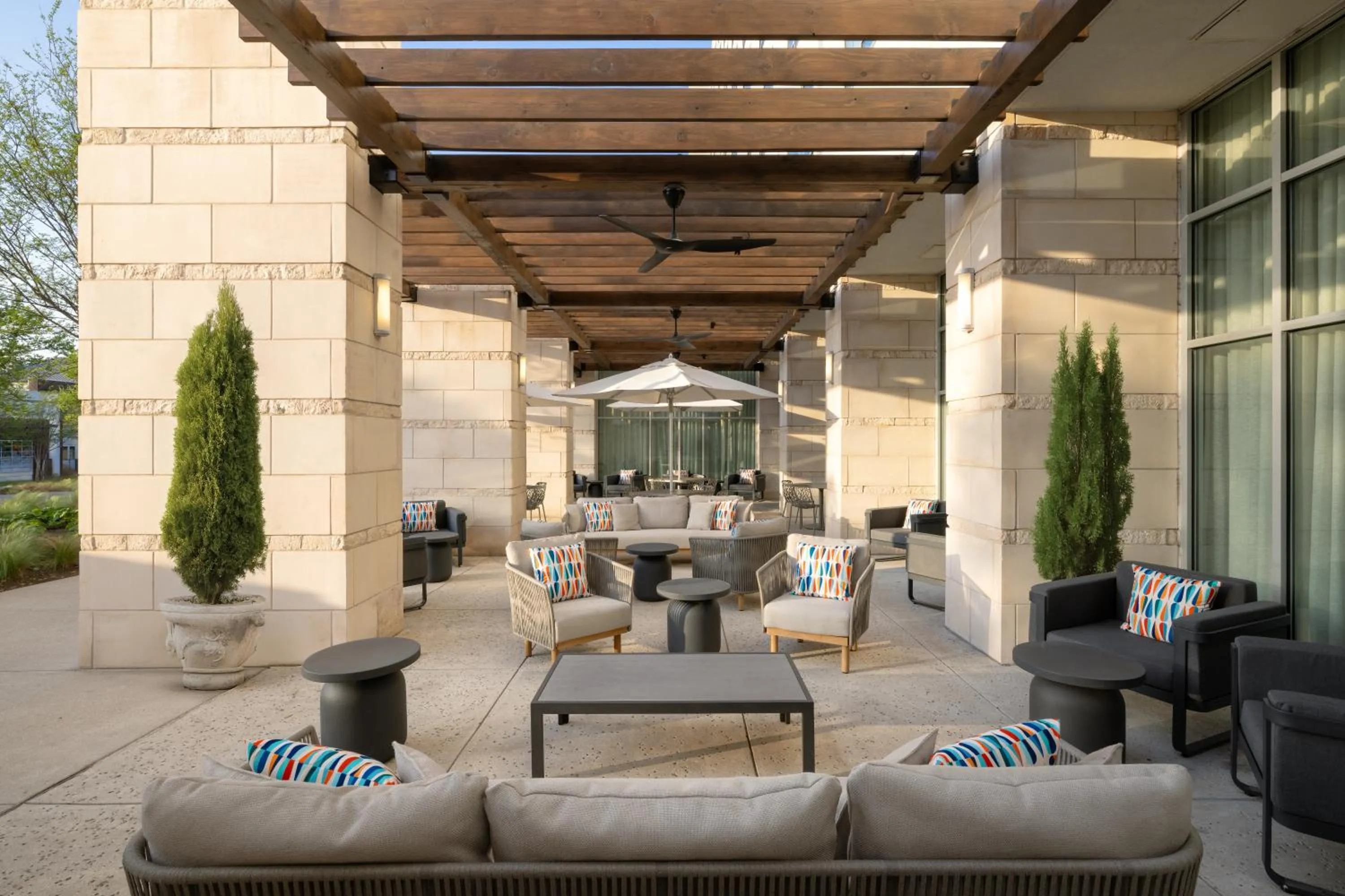 Patio in The Westin Austin at The Domain