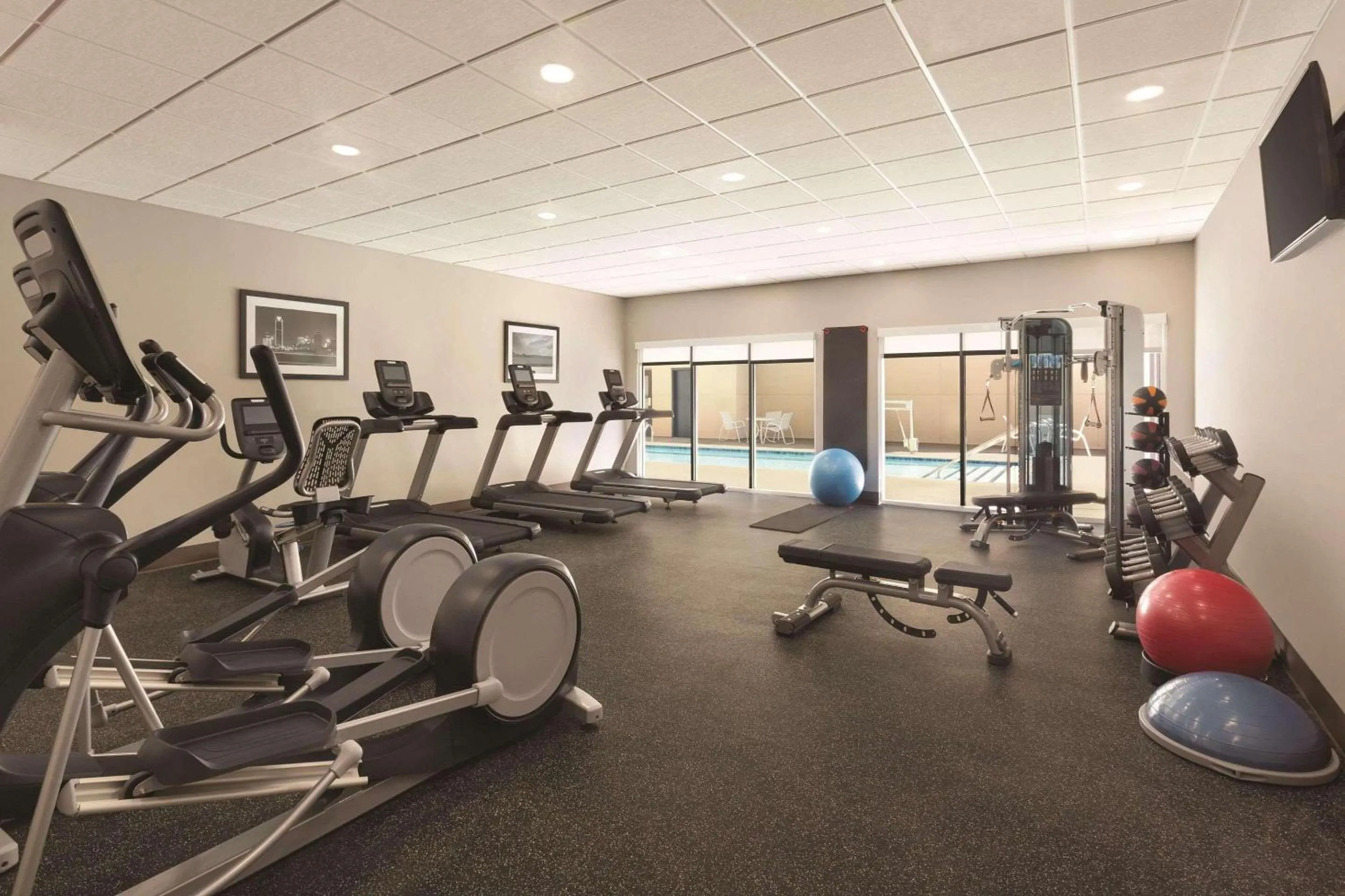 Fitness centre/facilities in Radisson Hotel Oklahoma City Airport