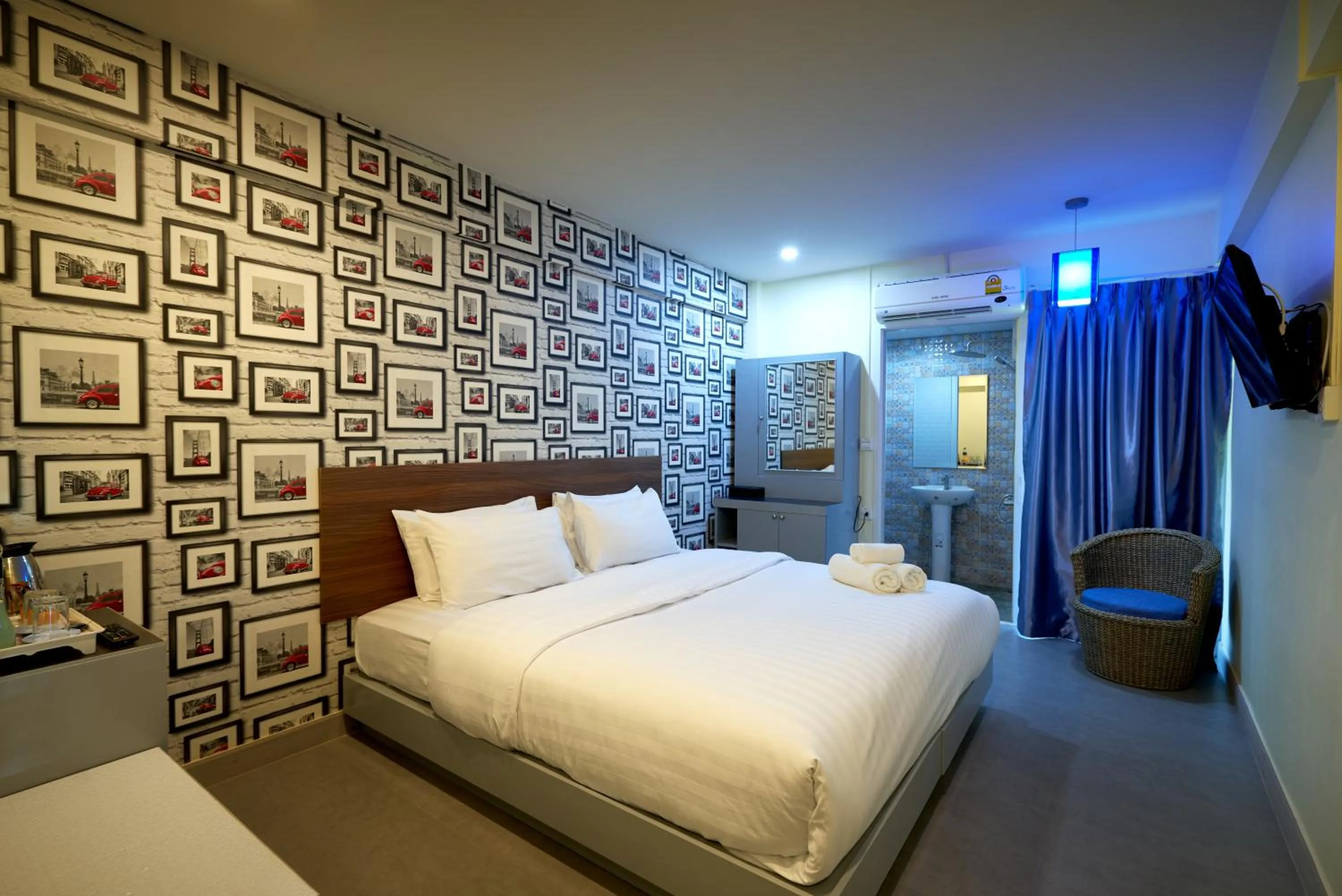 Bed in Sweetloft Hotel Don Muang
