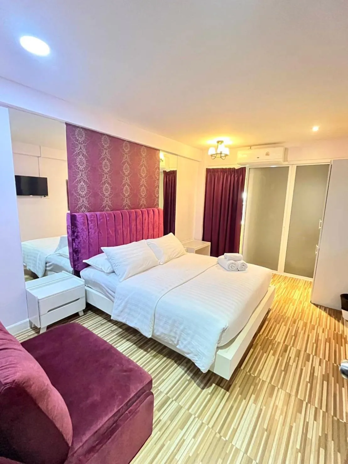Bedroom, Bed in Sweetloft Hotel Don Muang