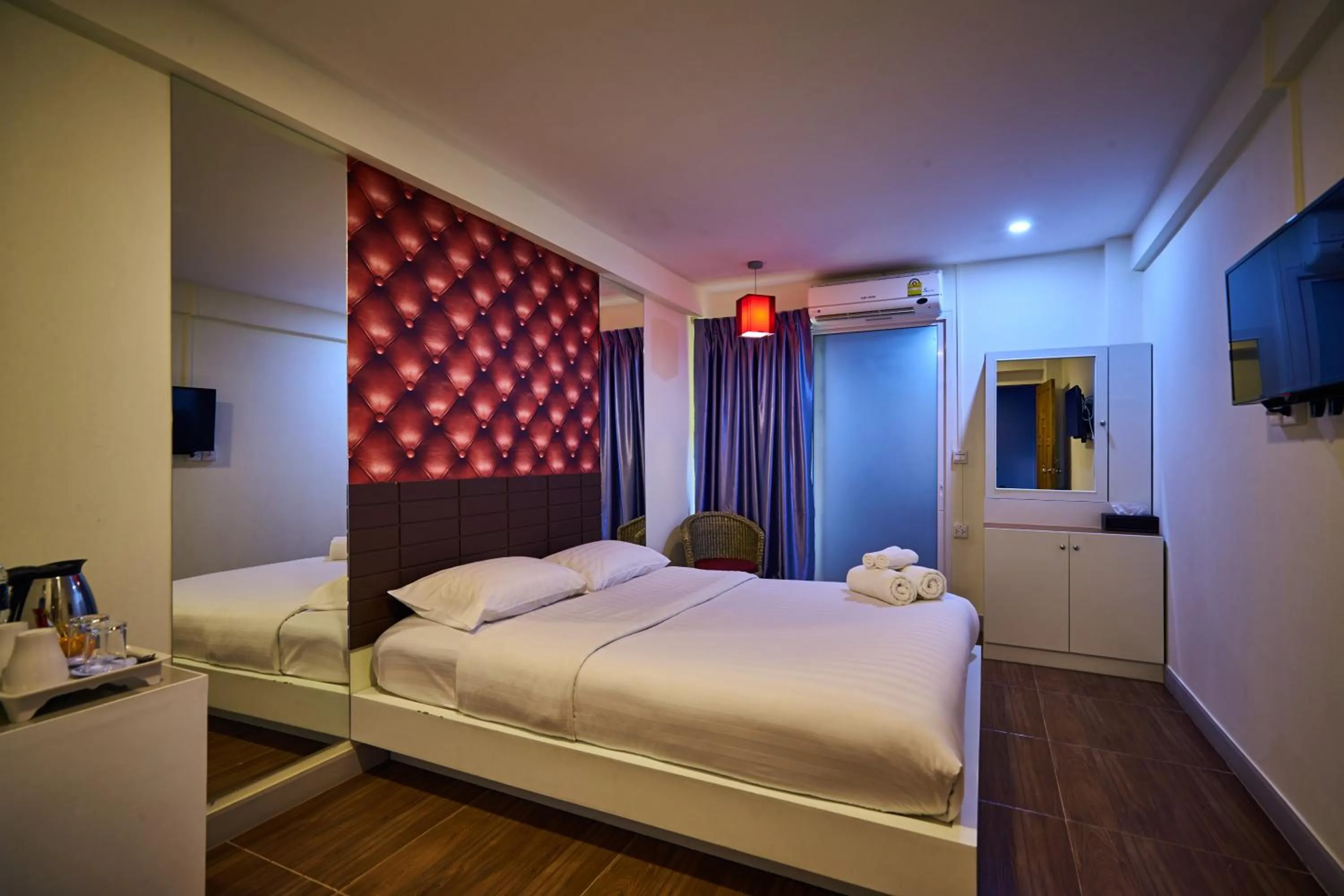 Bed in Sweetloft Hotel Don Muang