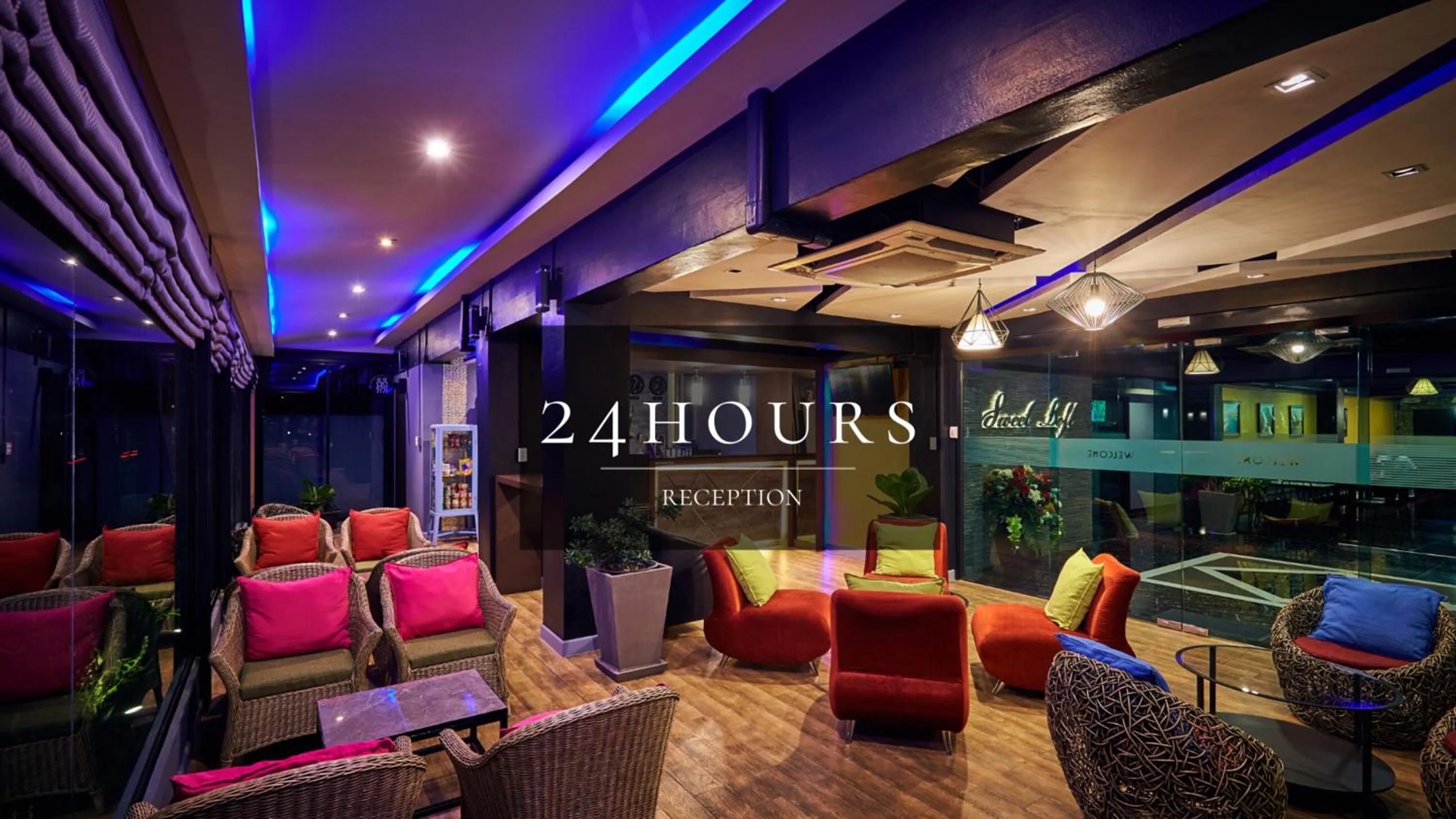 Lobby or reception in Sweetloft Hotel Don Muang